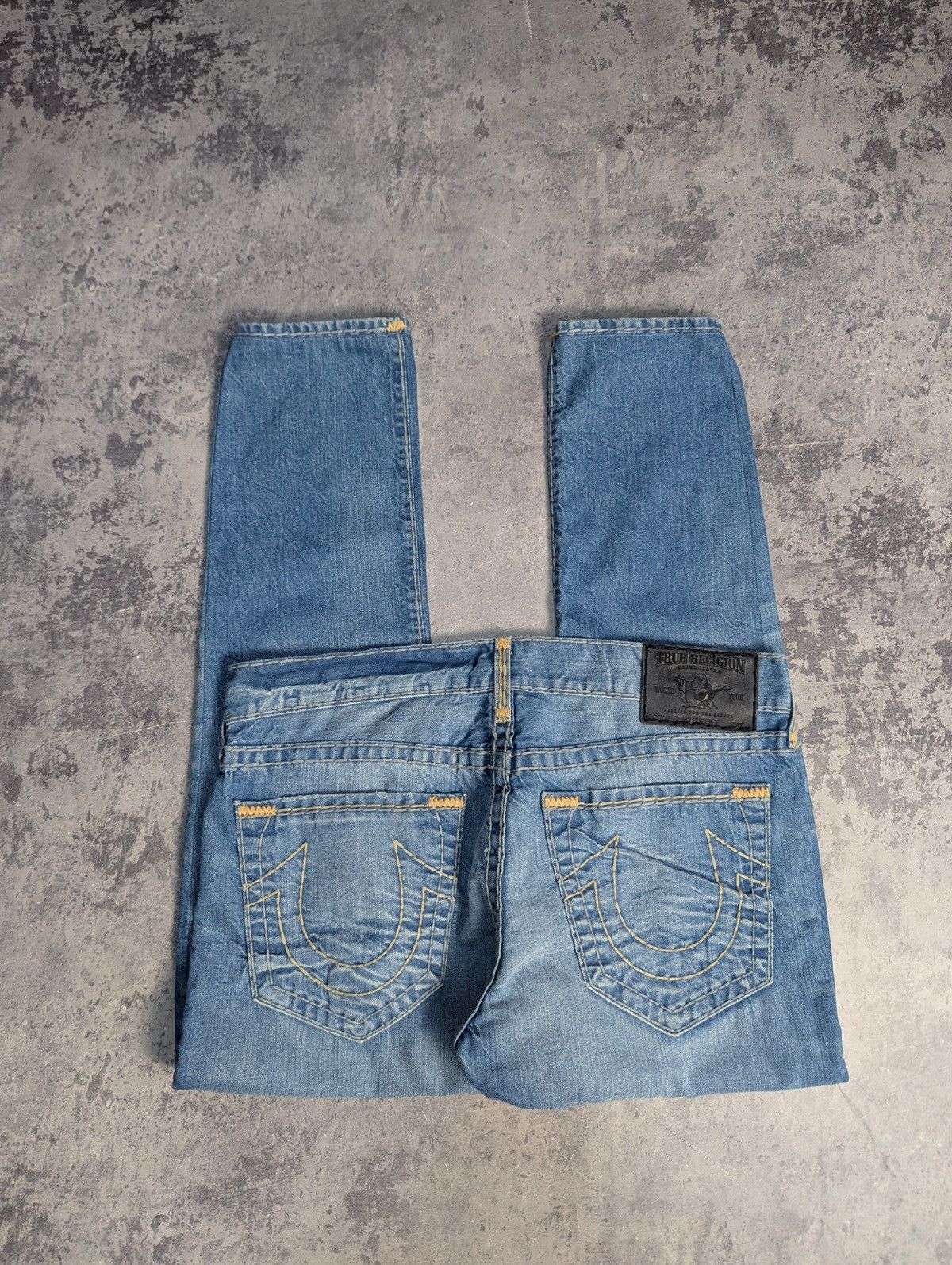 True Religion 💯True religion y2k drip jeans Size US 36 / EU 52 - 1 Thumbnail