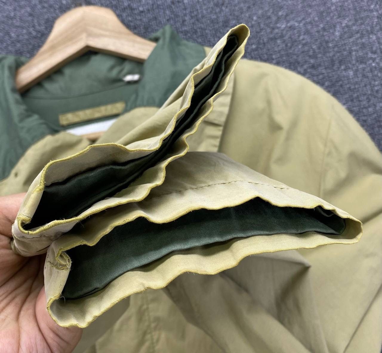Helmut Lang × Vintage Vintage 90s Helmut Lang Light Green Light Jacket Size M / US 6-8 / IT 42-44 - 14 Thumbnail