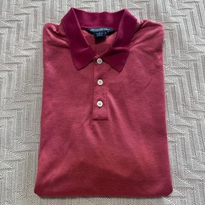 Brooks Brothers Brooks Brothers red textured polo size M Size US M / EU 48-50 / 2 - 1 Thumbnail
