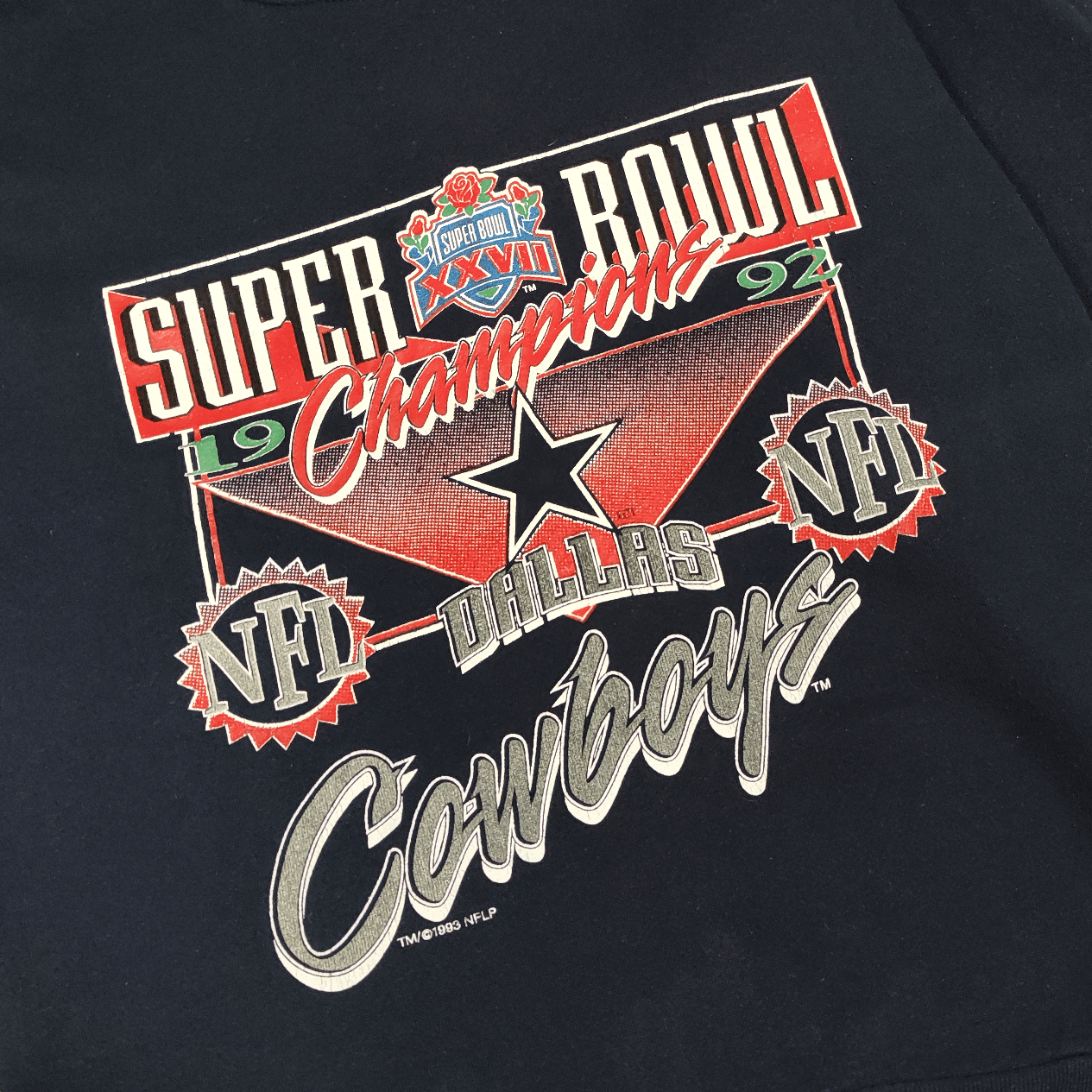 NFL × Tultex × Vintage Vintage Logo 7 New York Giants Super Bowl 1993 Cowboys NFLP Size US L / EU 52-54 / 3 - 3 Thumbnail