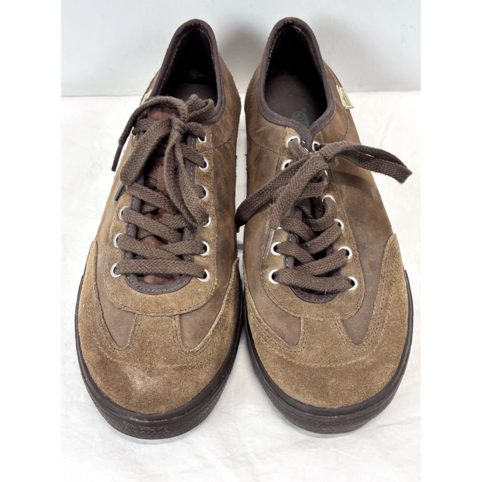 Vintage VINTAGE Simple Eco Men's Sneakers Casual Lace Up Sz 13 Brown Outdoor Fabric Skateboarding Size US 13 / EU 46 - 3 Thumbnail