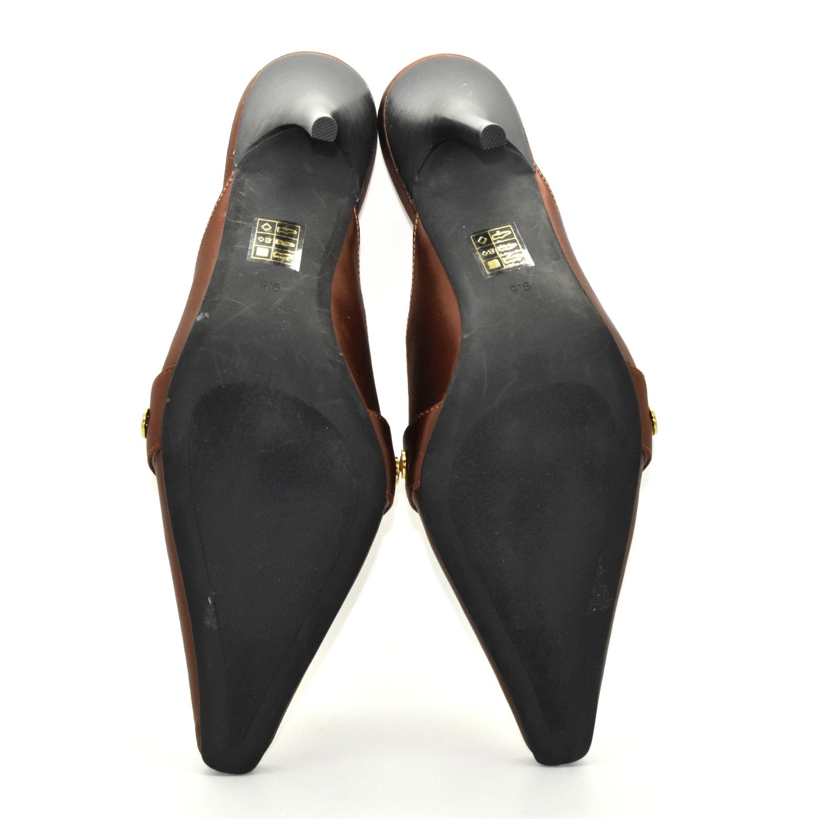 Jeffrey Campbell NEW JEFFREY CAMPBELL Liona Medallion Mule Heels Shoes Sz 9.5 Size US 9.5 / IT 39.5 - 5 Thumbnail