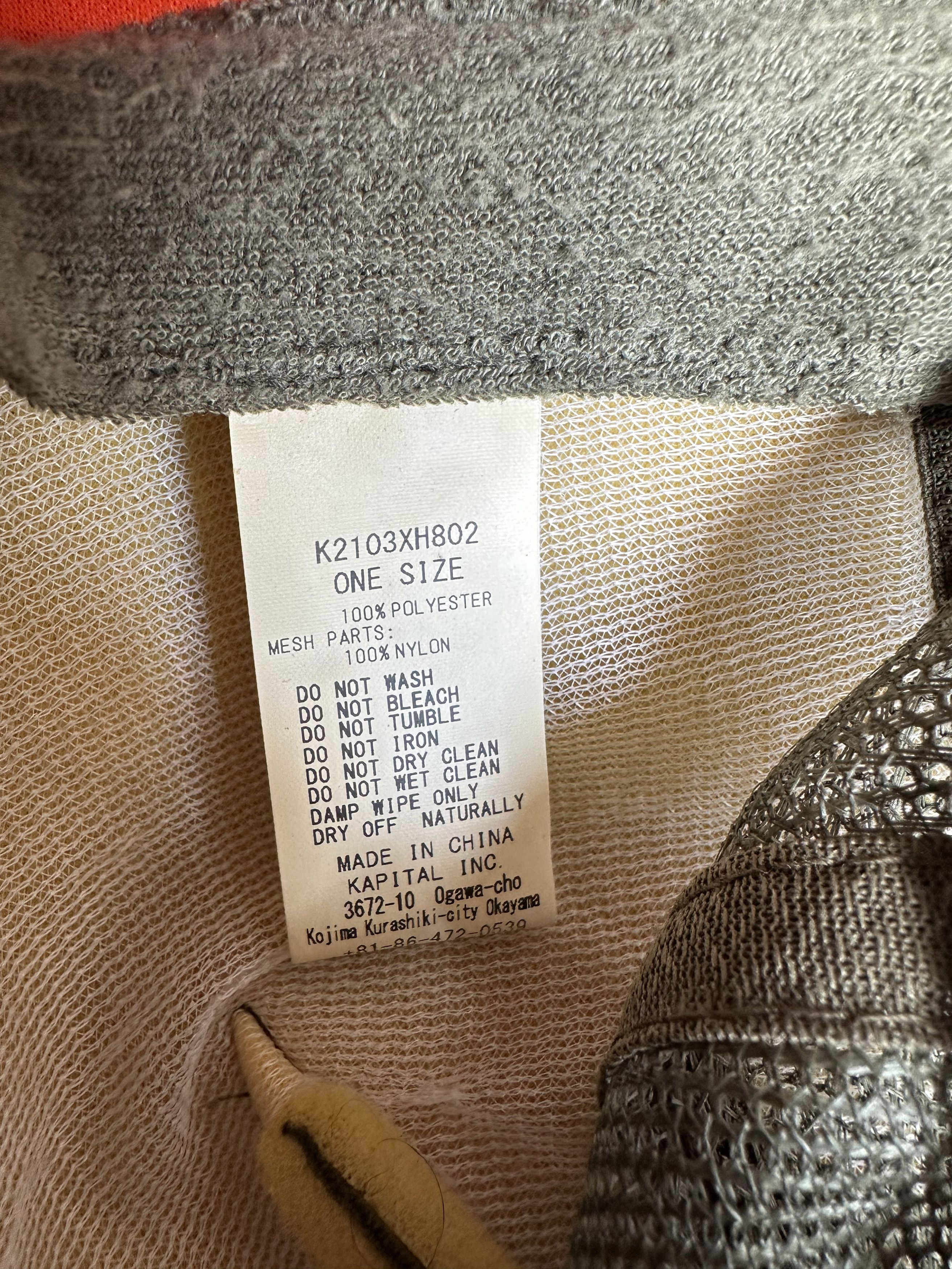 Kapital Kapital 'Ko-Workers' Trucker Hat Size ONE SIZE - 6 Thumbnail