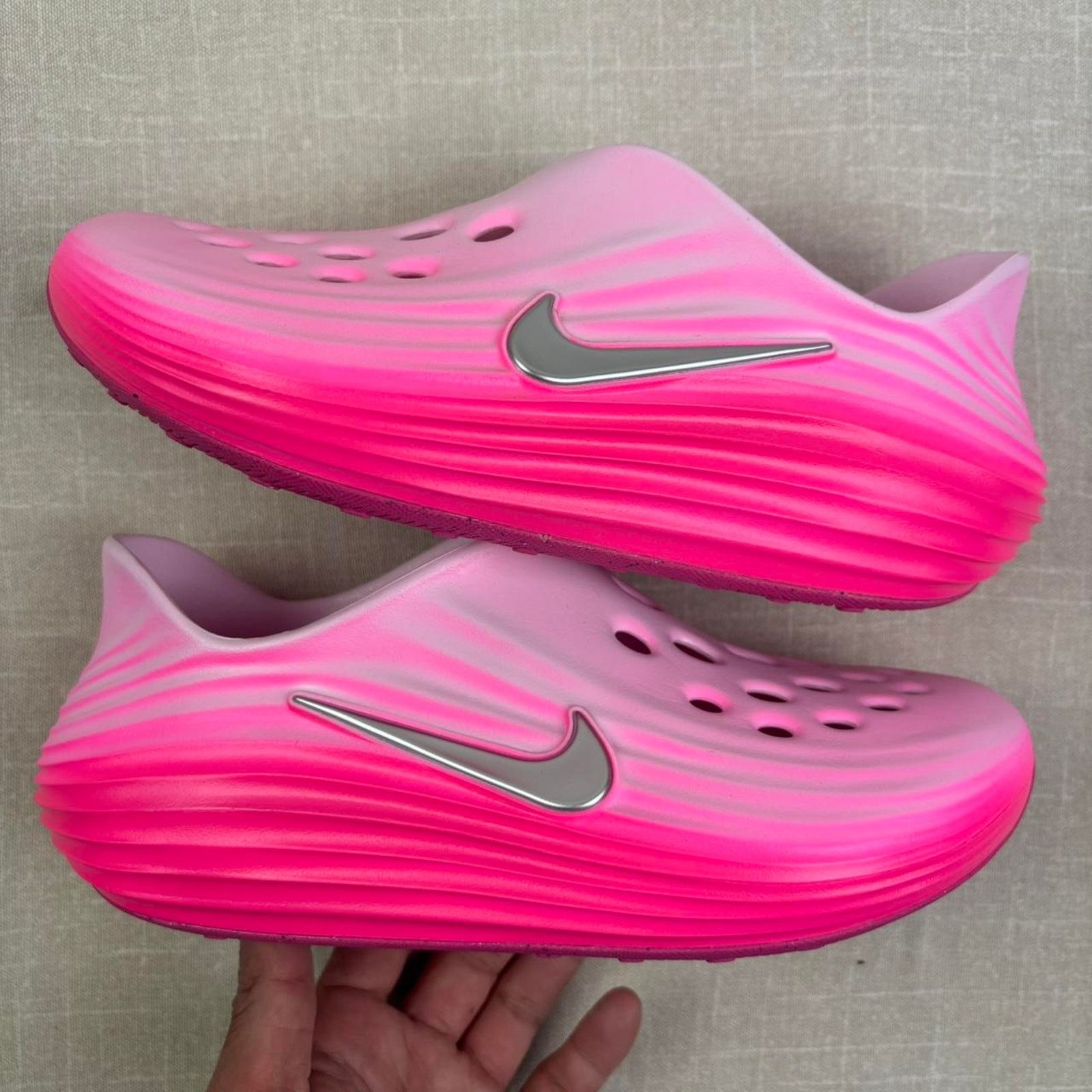 Nike 💓 Nike ReactX Rejuven8 “Pinksicle” Size US 7 / IT 37 - 2 Thumbnail