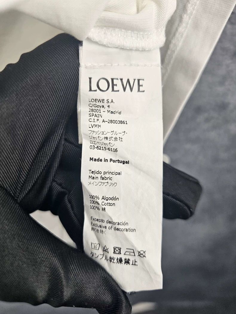Loewe LOEWE Plain short sleeves Size L / US 10 / IT 46 - 9 Thumbnail