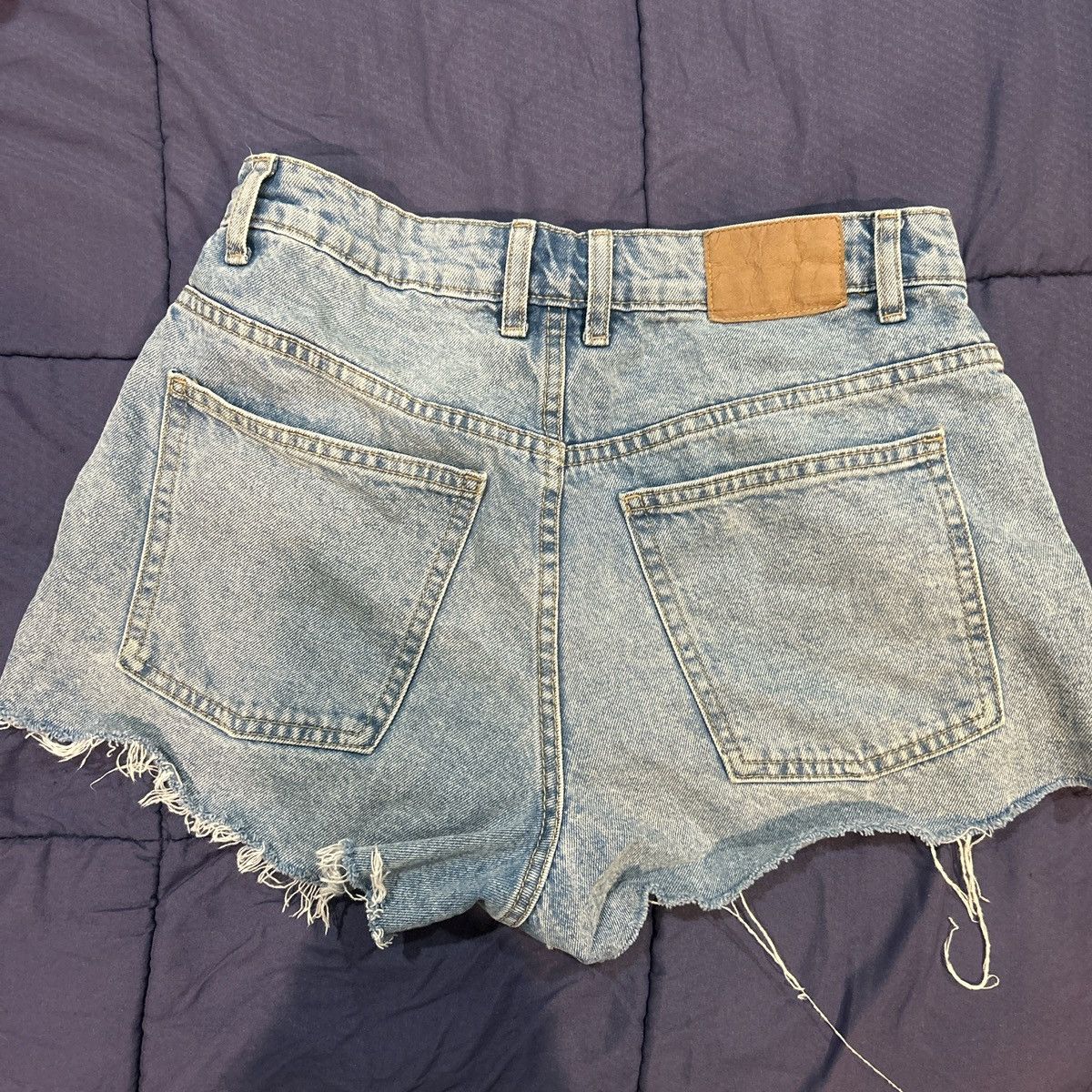 Cotton On Blue denim shorts cotton on Size 28" / US 6 / IT 42 - 2 Thumbnail