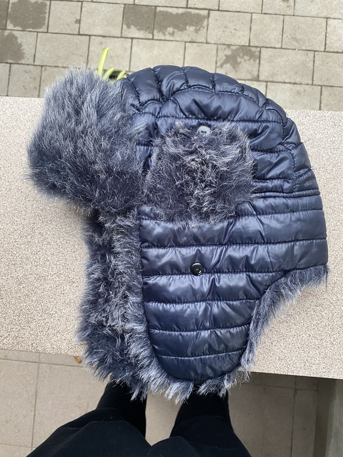 Hysteric Glamour × Vintage Crazy Y2k Mohair Fuzzy Hat Ushanka Punk Puffer Size ONE SIZE - 1 Thumbnail