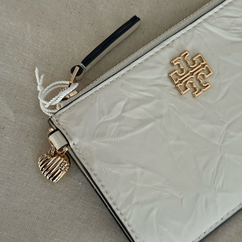 Tory Burch New tory burch Britten cardholder in shine leather Size ONE SIZE - 1 Thumbnail