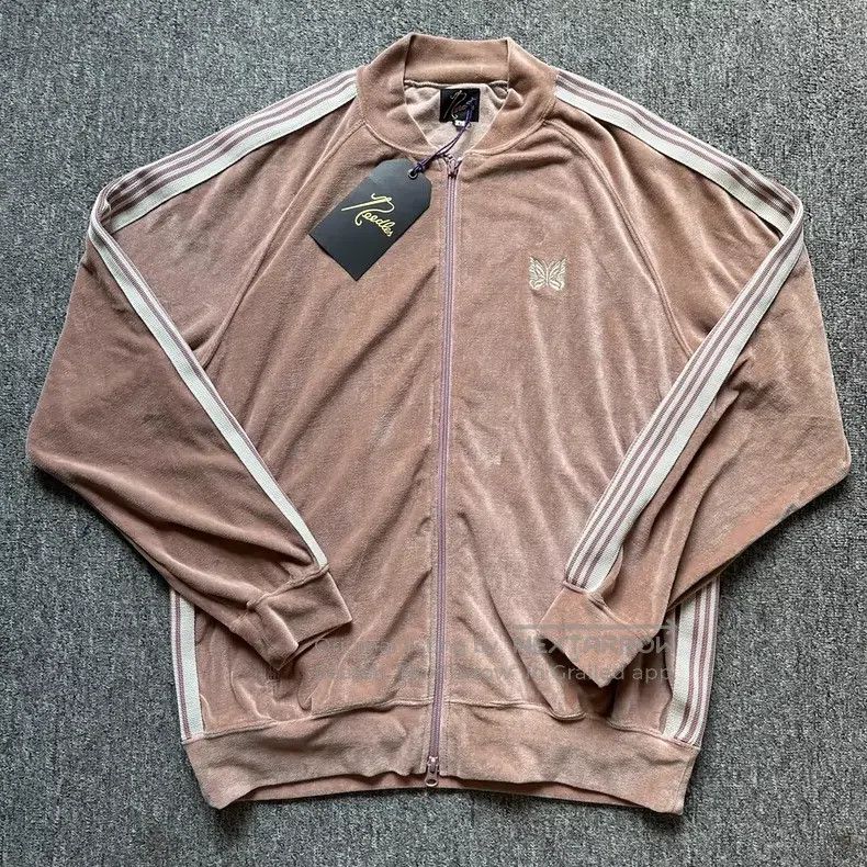 Needles Needles Velvet light khaki jacket Size US L / EU 52-54 / 3 - 1 Thumbnail