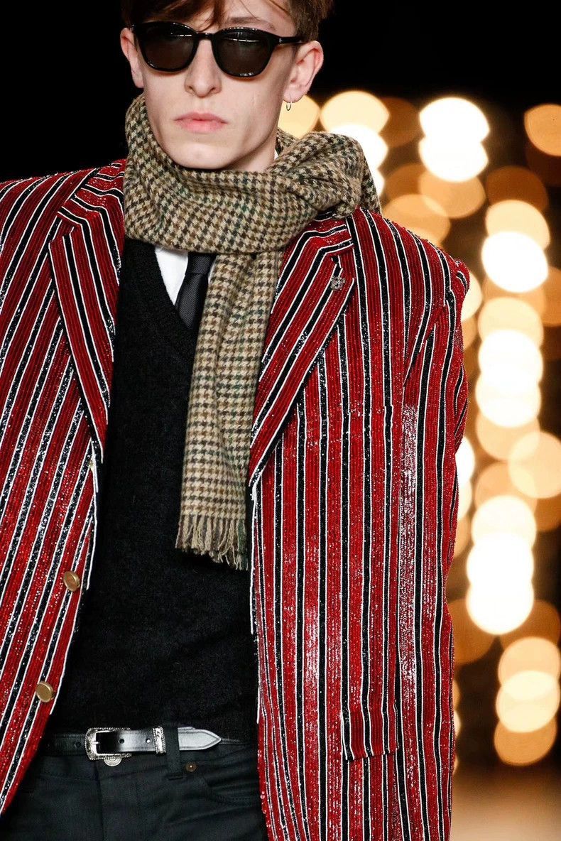 Saint Laurent Paris Saint Laurent Paris 14fw scale suit jacket-2506 Size US S / EU 44-46 / 1 - 3 Thumbnail