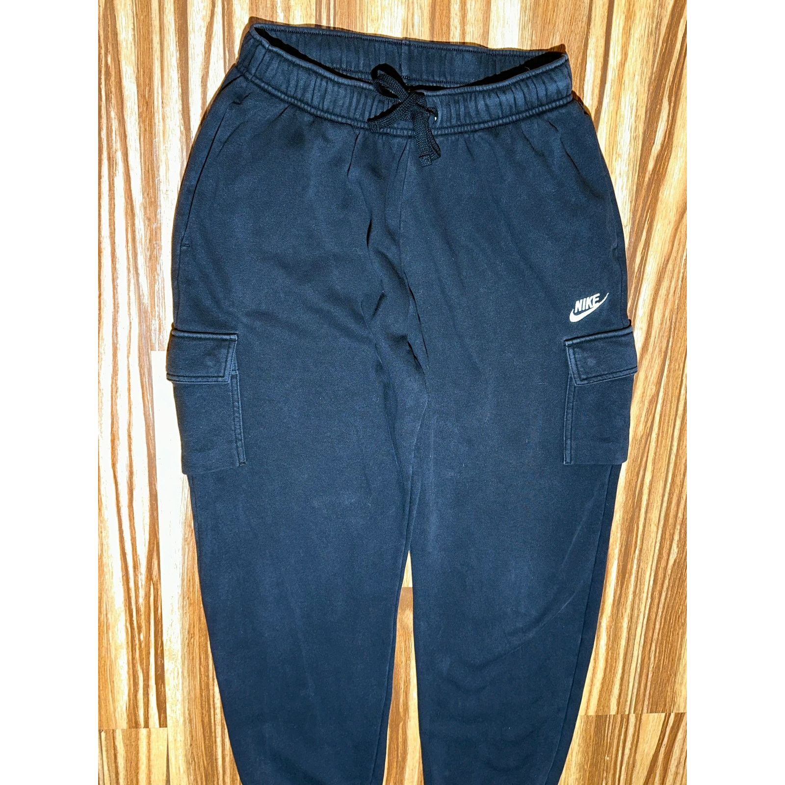 Nike Black Nike Swatpants Cargo Pockets Size Small Size US 31 - 4 Thumbnail
