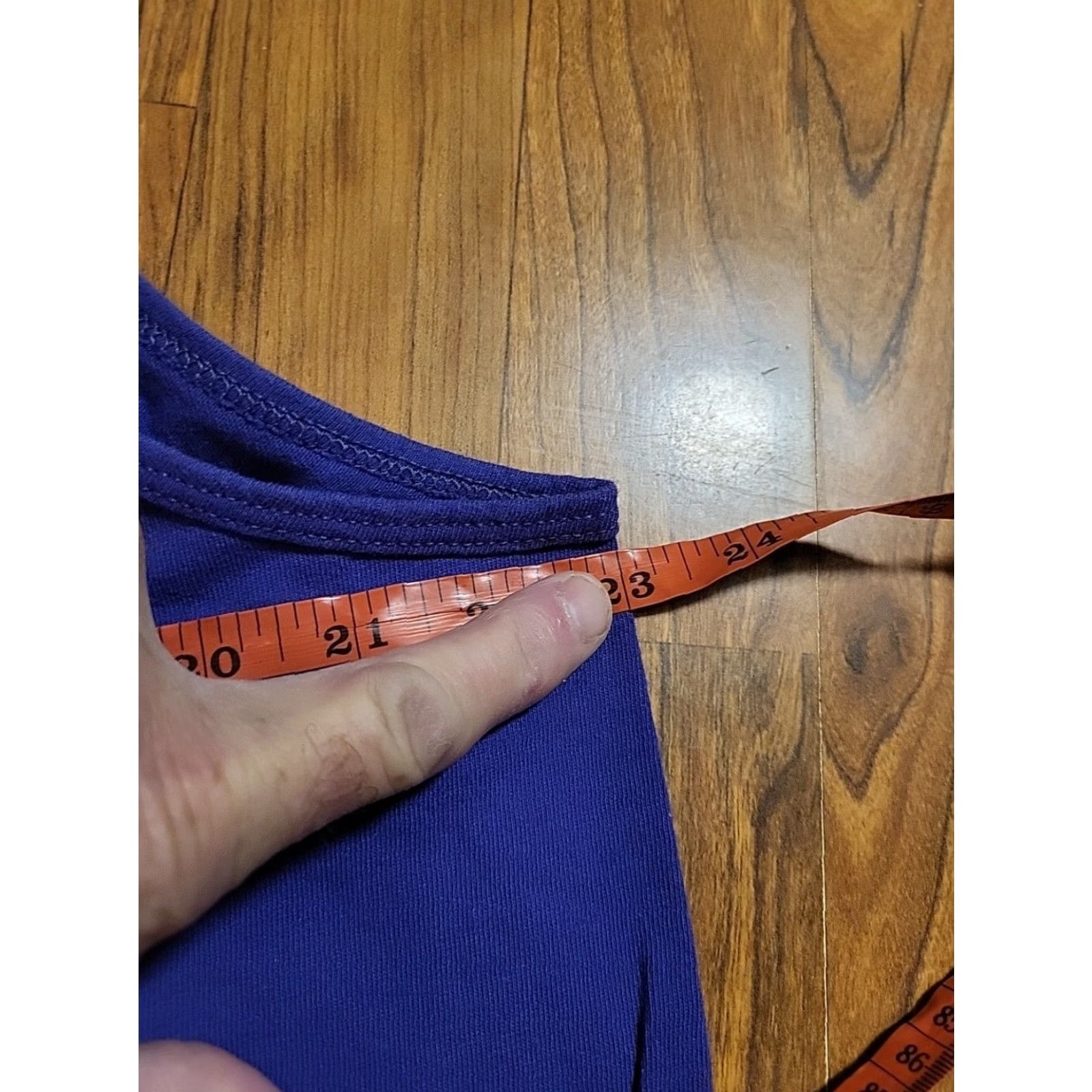 Vintage VINTAGE Purple Cotton Tank Top XL 80-90s Fitted Preshrunk Adults Mens Womens Boys Girls 46" New Size US XL / EU 56 / 4 - 3 Thumbnail