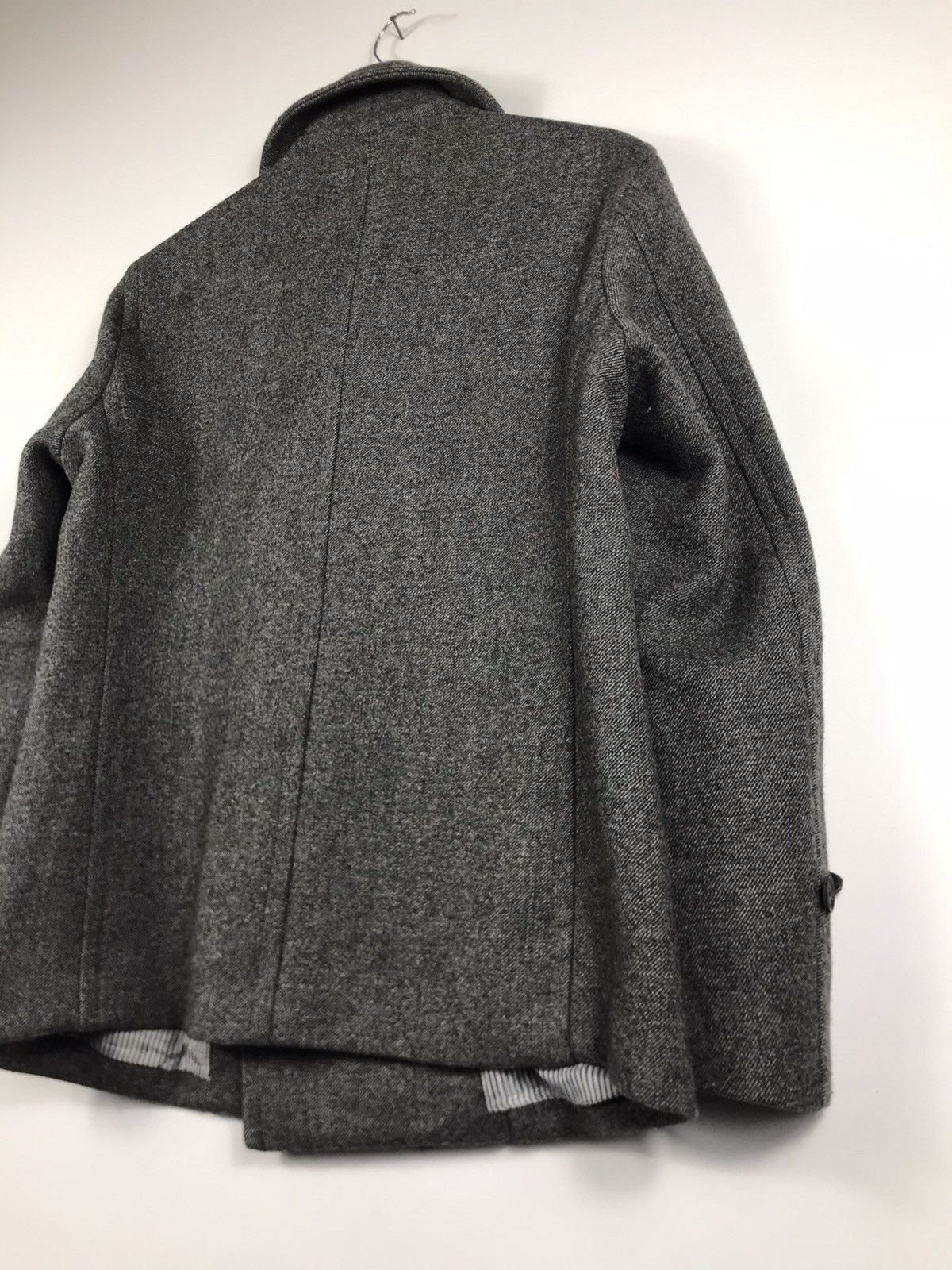 Edifice Japan 🔥417 Edifice Wool Doule Breast Peacoat Jacket Size US L / EU 52-54 / 3 - 15 Thumbnail