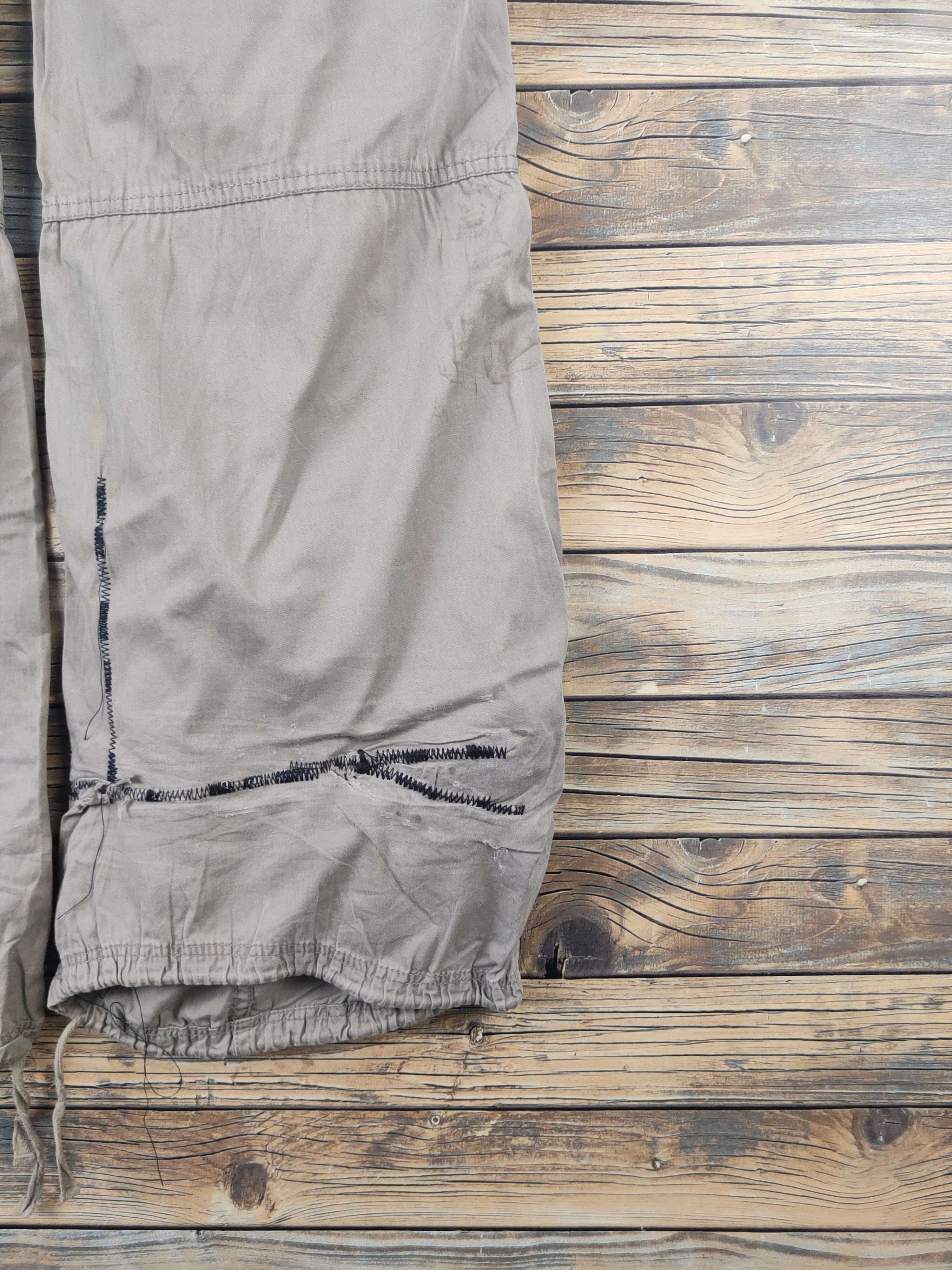 Japanese Brand DL Japanese Brand Gray Multipocket Cargo Pants #46-043 Size US 30 / EU 46 - 11 Thumbnail
