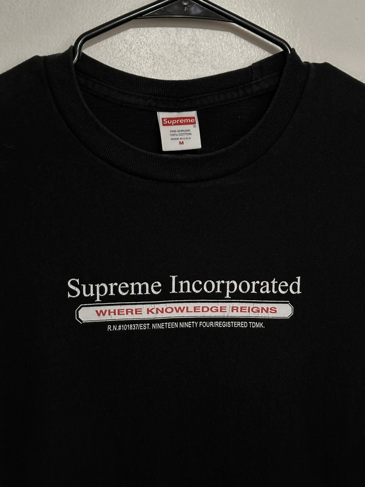 Supreme Supreme Inc. Tee Size US M / EU 48-50 / 2 - 2 Thumbnail