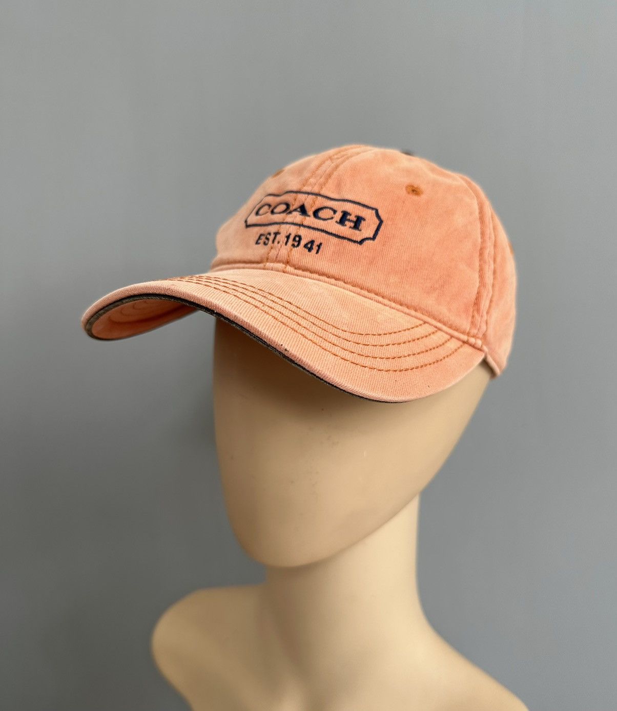 Coach Coach Dad Cap Faded Orange Size ONE SIZE - 1 Thumbnail