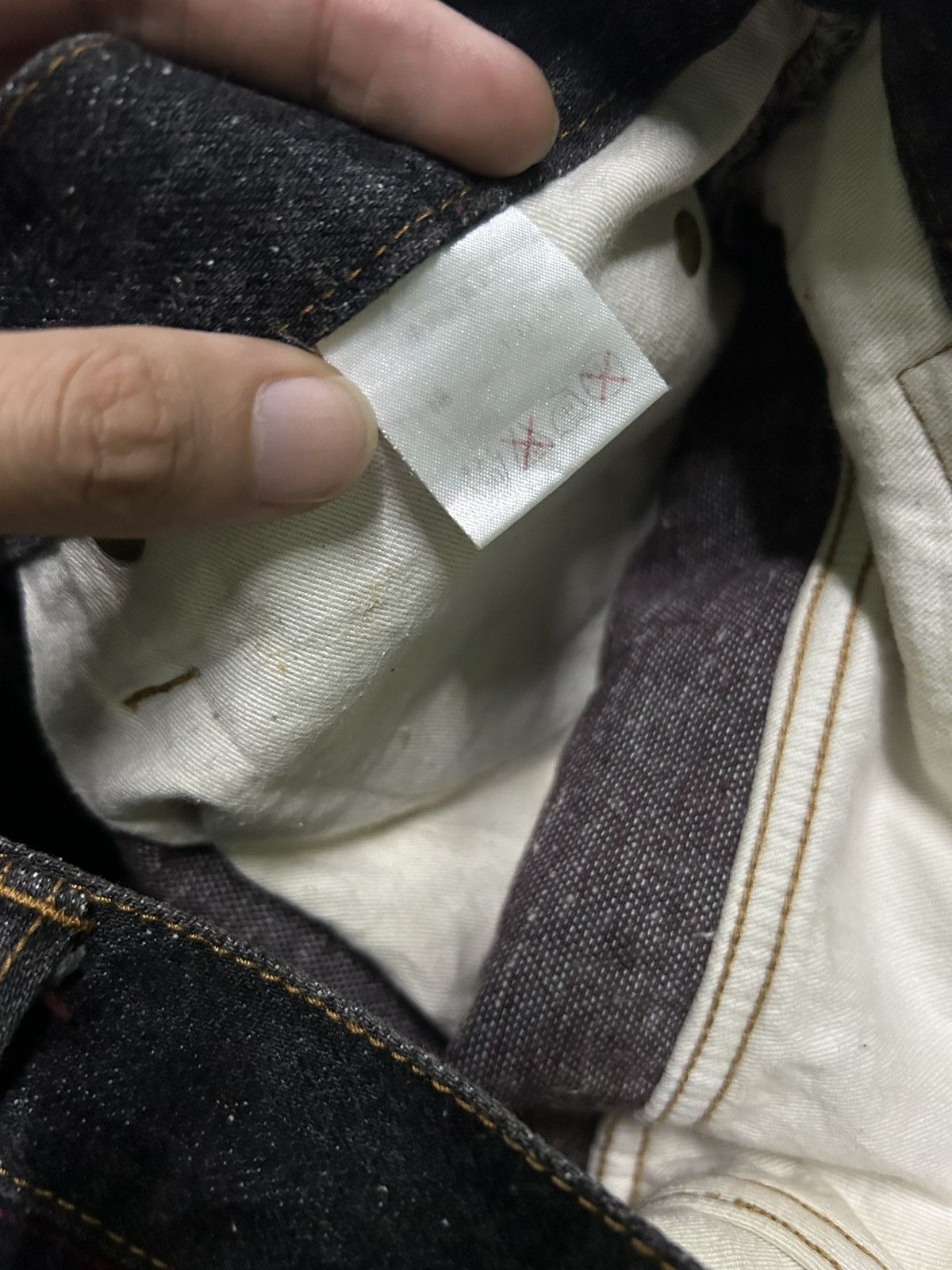 Japanese Brand × Kapital × Vintage Japanese Brand CNCV Concave attempt denim Size US 32 / EU 48 - 14 Thumbnail
