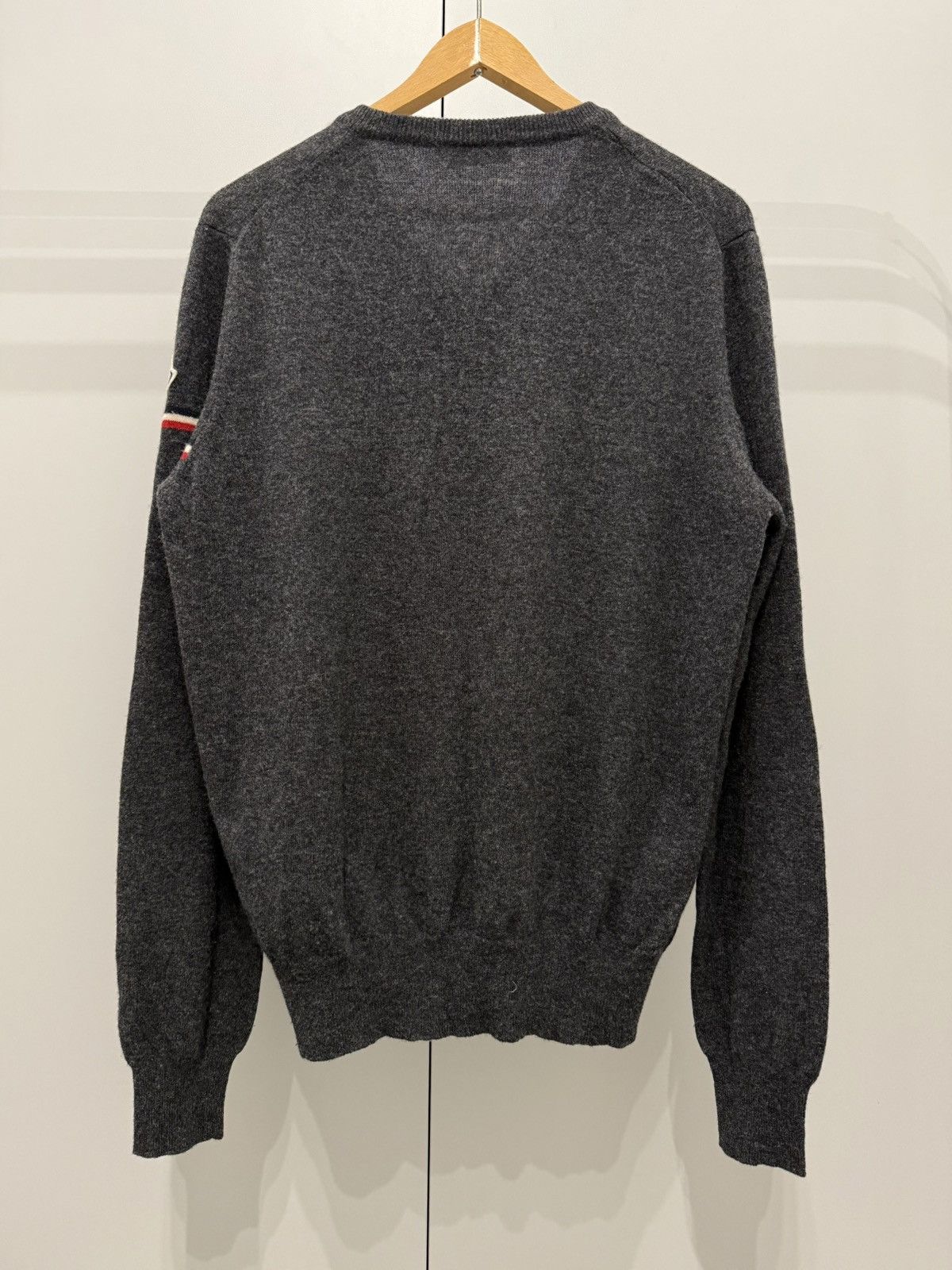 Moncler Vintage Moncler Wool Knitted V Neck Men’s Sweater Rick Owens Size US L / EU 52-54 / 3 - 8 Thumbnail