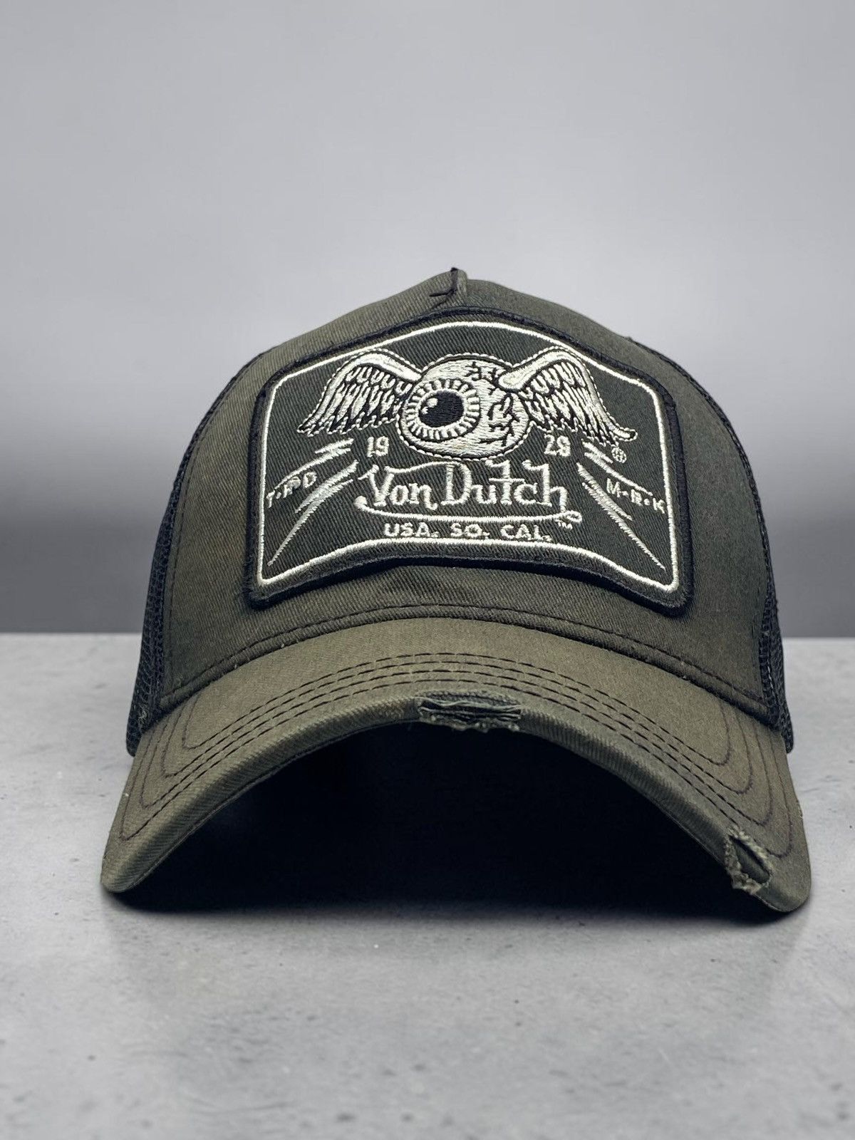 Von Dutch Von Dutch cap Y2k Trucker Hat Size ONE SIZE - 8 Thumbnail