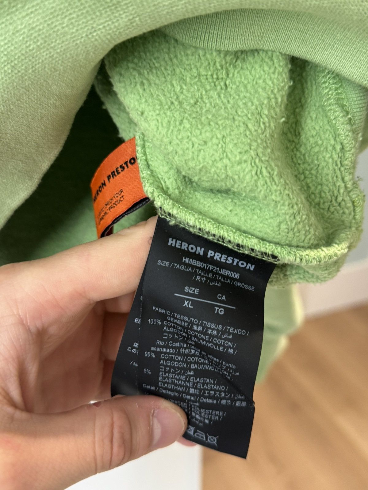 Heron Preston Heron Preston Style Hoodie Size US XL / EU 56 / 4 - 6 Thumbnail