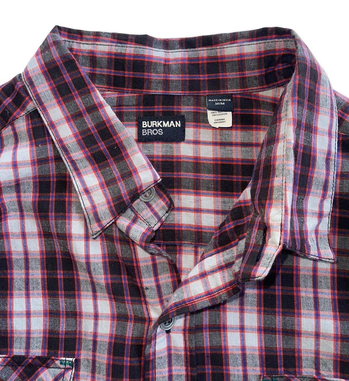 Burkman Bros Burkman Bros Paint Splatted Flannel Shirt Size US M / EU 48-50 / 2 - 10 Thumbnail