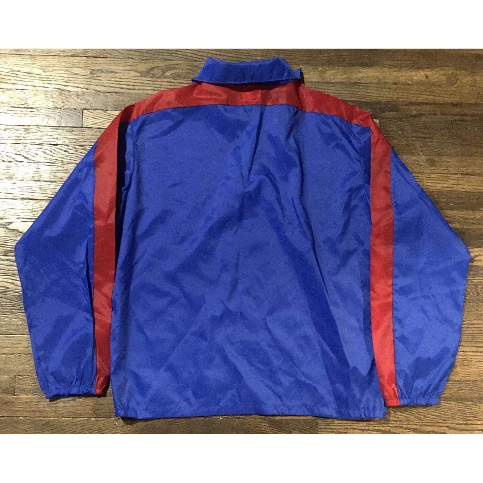 Etro VINTAGE Soark Windbreaker 1/4 Zip Jacket Columbus Marathon L Blue Mens 90s Size US L / EU 52-54 / 3 - 7 Thumbnail