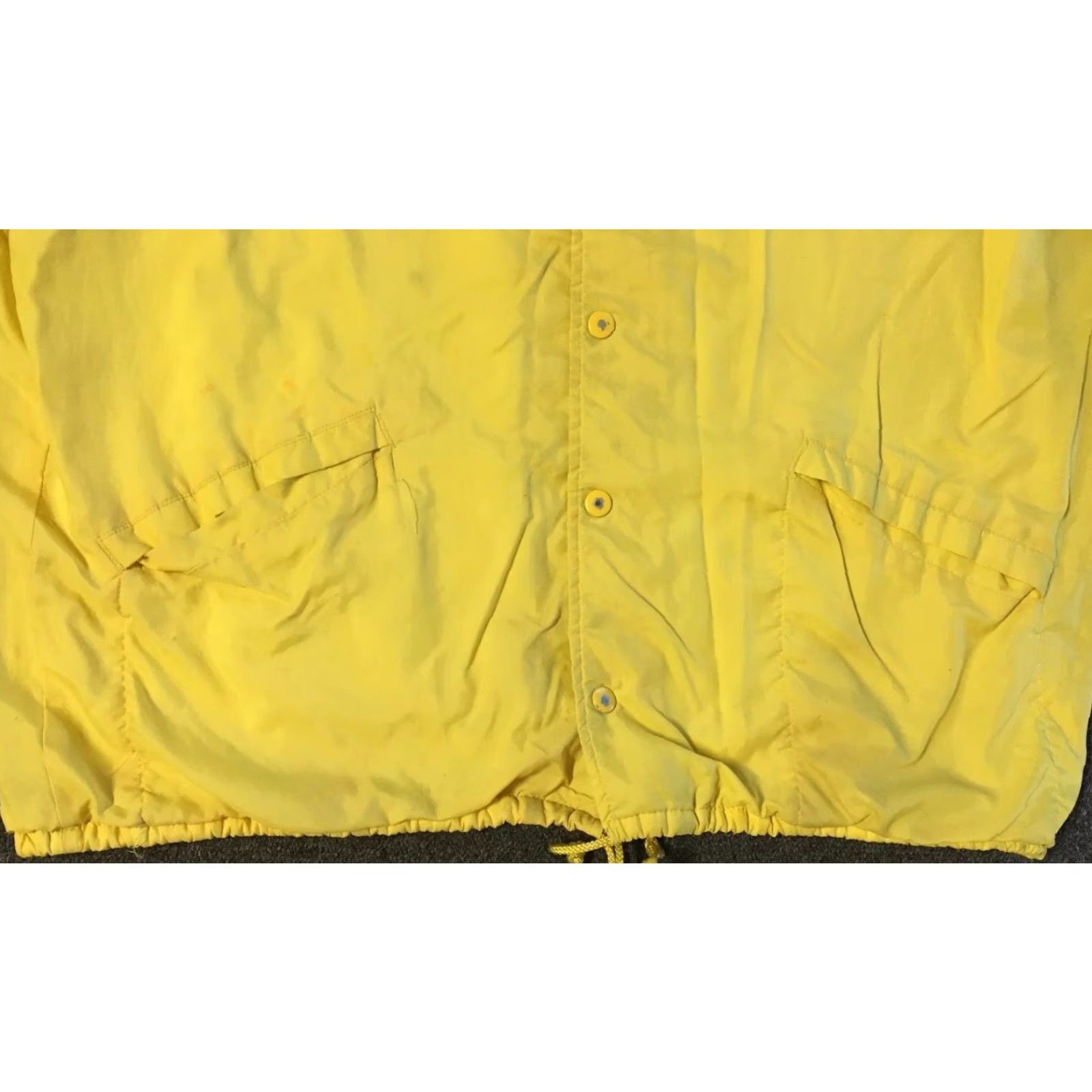 Vintage VINTAGE 90s Yellow Rose Tavern Faded Distress Pool Hall Jacket XL Grunge Bowling Bar Size US XL / EU 56 / 4 - 7 Thumbnail