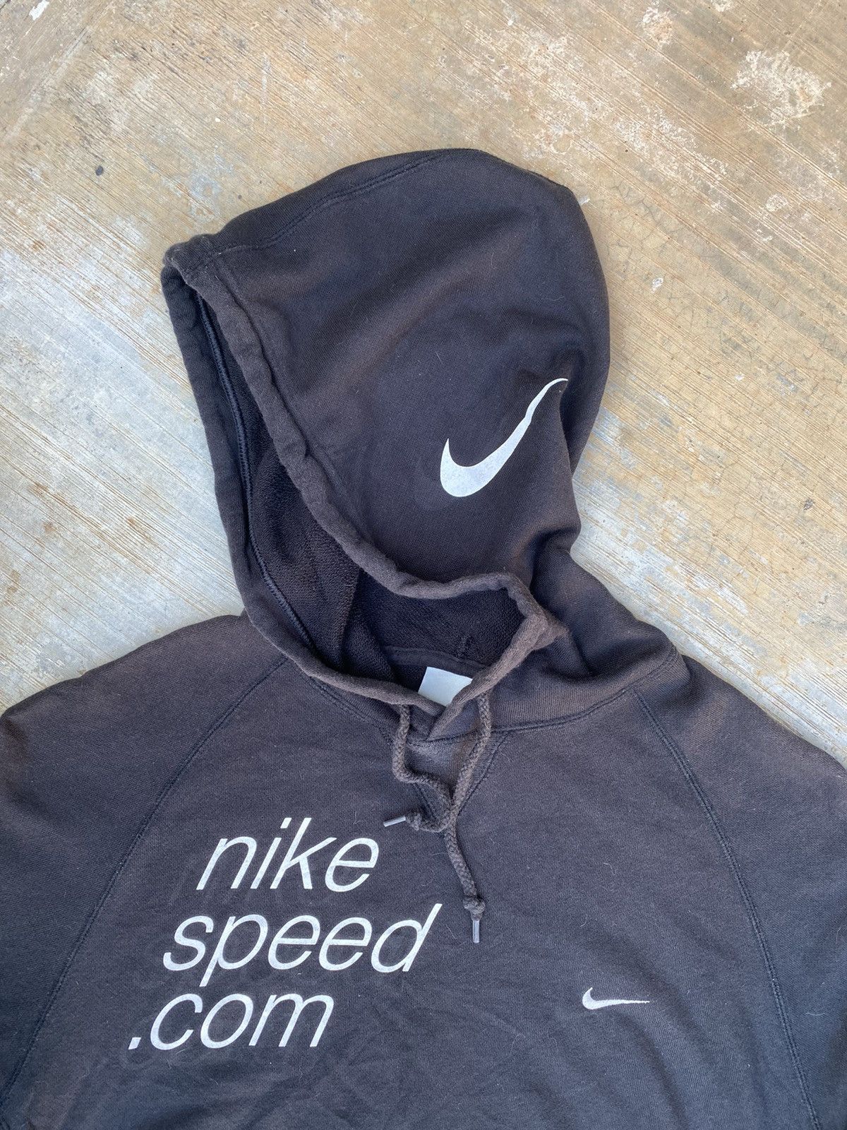 Nike Nike Speed.Com Mini Swoosh Sun Faded Hoodies Size US M / EU 48-50 / 2 - 3 Thumbnail