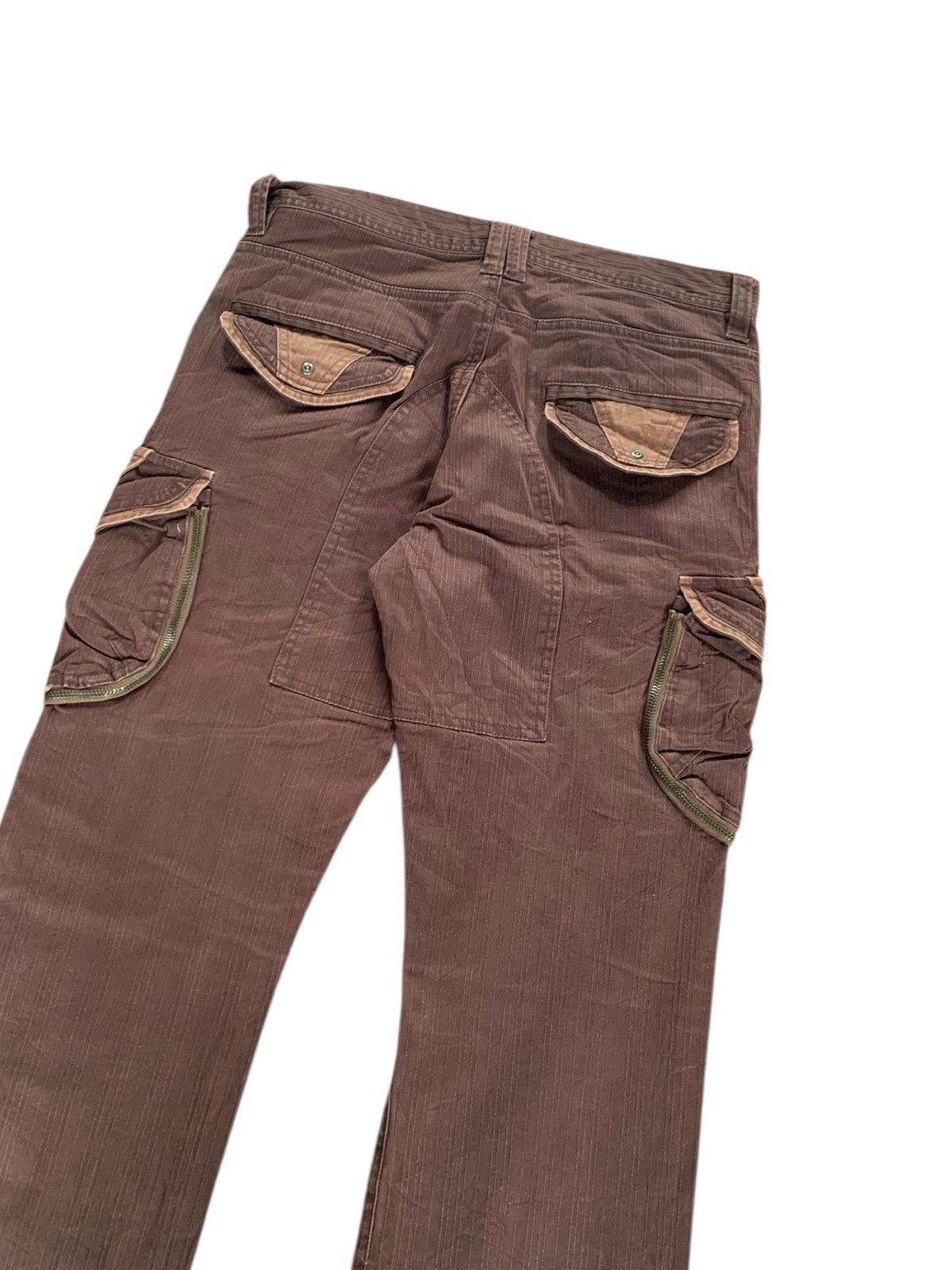 KMRii 2000s 31040=Uomo y2k 3D pocket pants Size US 32 / EU 48 - 3 Thumbnail