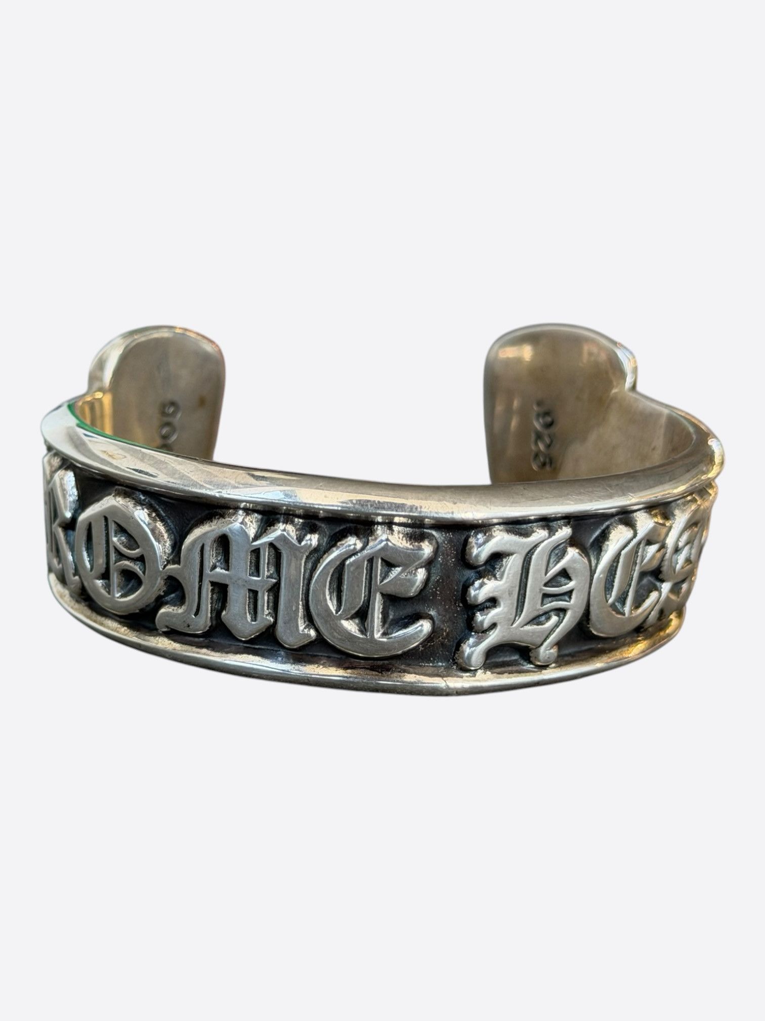 Chrome Hearts Chrome Hearts Silver Scroll Cuff Bracelet Size ONE SIZE - 4 Thumbnail
