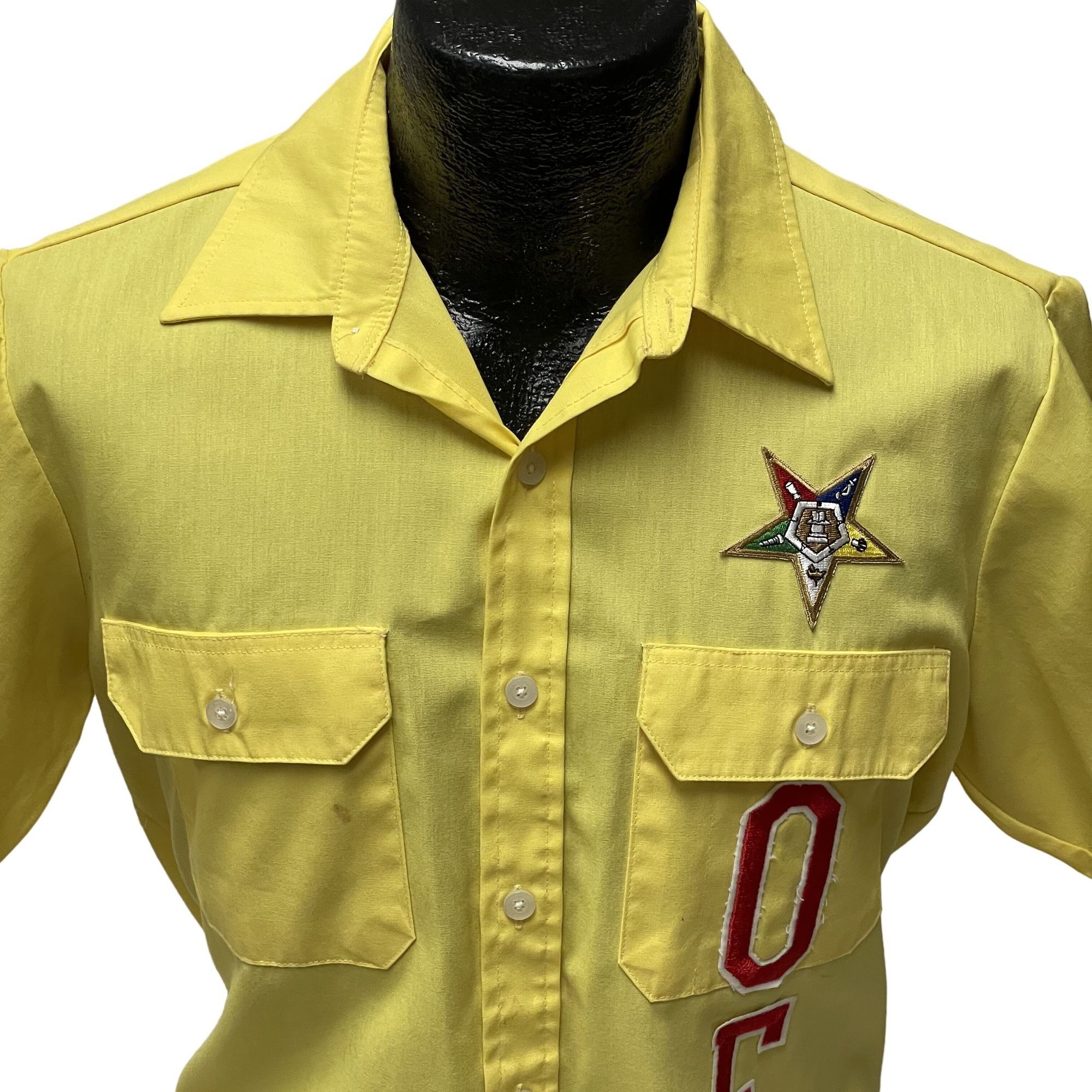 Other Vtg MASONIC Order of the Eastern Star OES Fraternal Shirt Size US XL / EU 56 / 4 - 3 Thumbnail