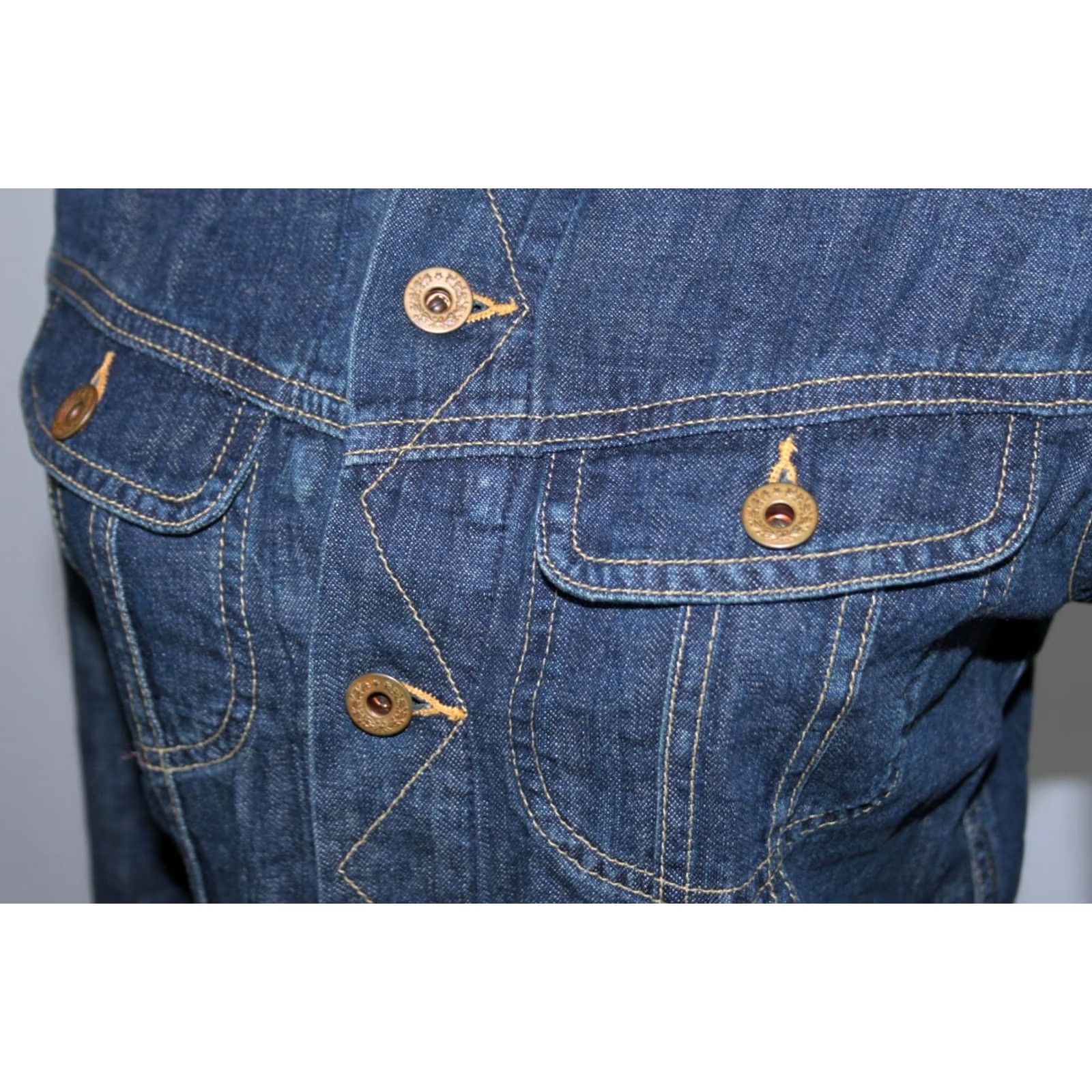 Vintage Denim & Supply Ralph Lauren Jacket Womens S Blue Cotton Denim & Supply Ralph Lauren Jacket Womens S Blue Size 28" / US 6 / IT 42 - 2 Thumbnail