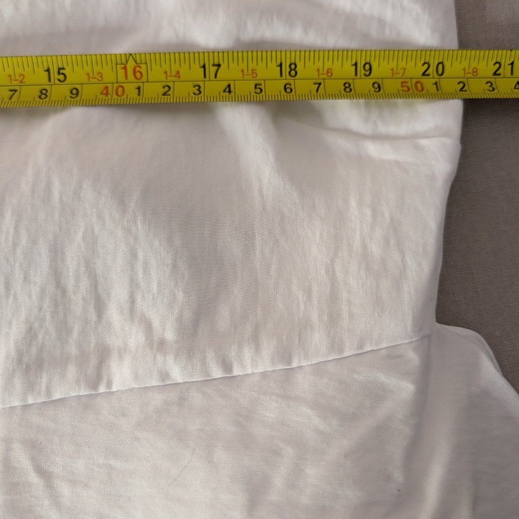 Vince Vince Women's Ruched Paneled White Dress Size XL Size XL / US 12-14 / IT 48-50 - 7 Thumbnail
