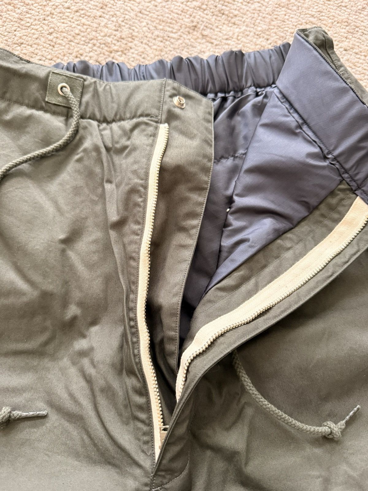 Nanamica Nanamica Insulation Pants (Moss Green) Size US 34 / EU 50 - 2 Thumbnail