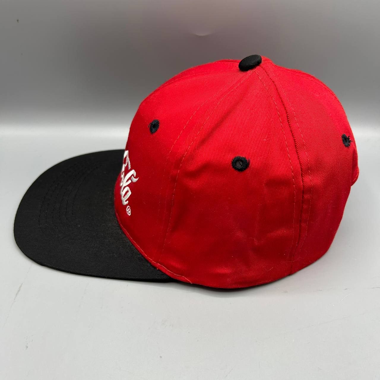 Other Vintage Coca Cola Hat Men Red Black Snap Back Cap Cotton Size ONE SIZE - 3 Thumbnail