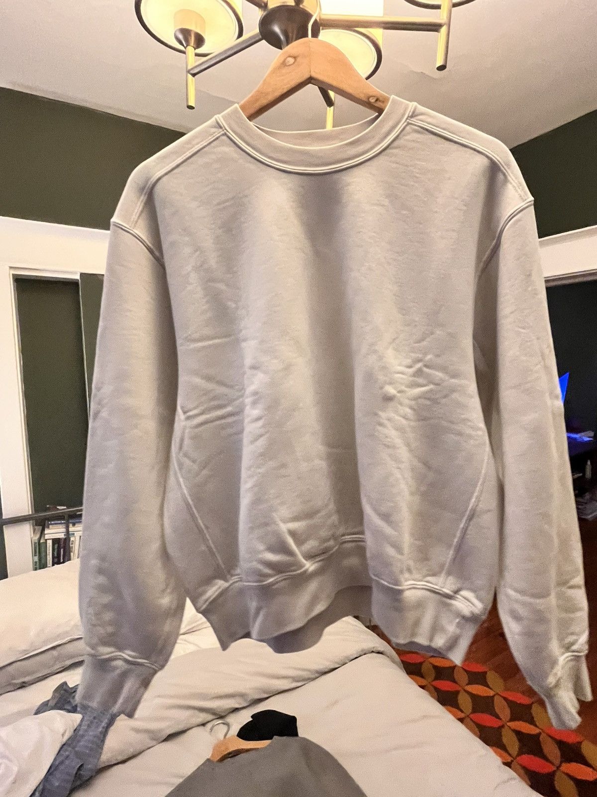 Lady White Co. Lady White Co. Mini Crewneck Sweatshirt Off White Size US M / EU 48-50 / 2 - 1 Thumbnail