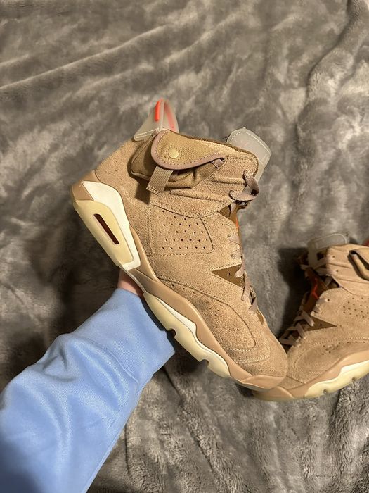 travis scott jordan 6 size 10