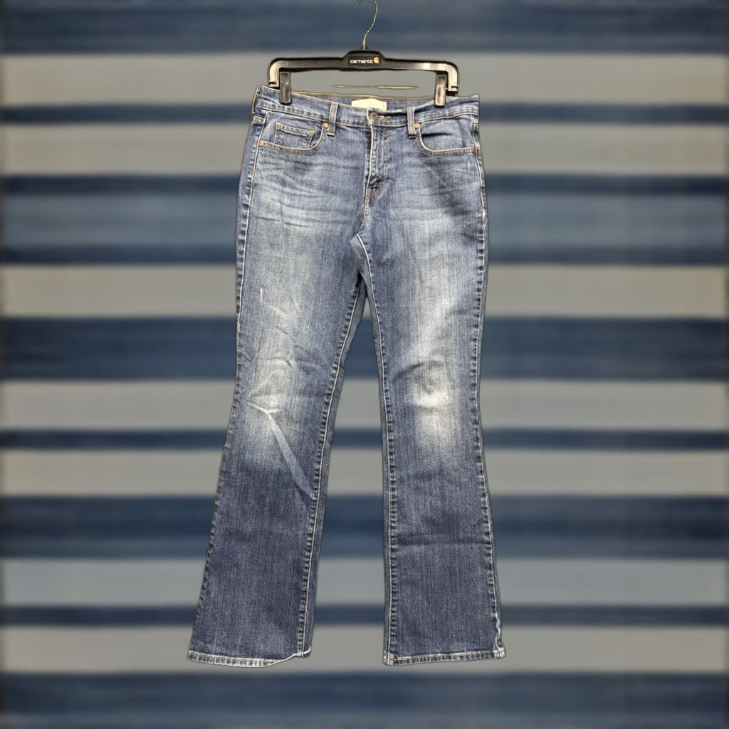 Levi's VINTAGE Levi's 515 Jeans Women 10 Bootcut Denim Blue 5-Pocket Classic Retro Western Casual Womens Size 32" / US 10 / IT 46 - 1 Thumbnail