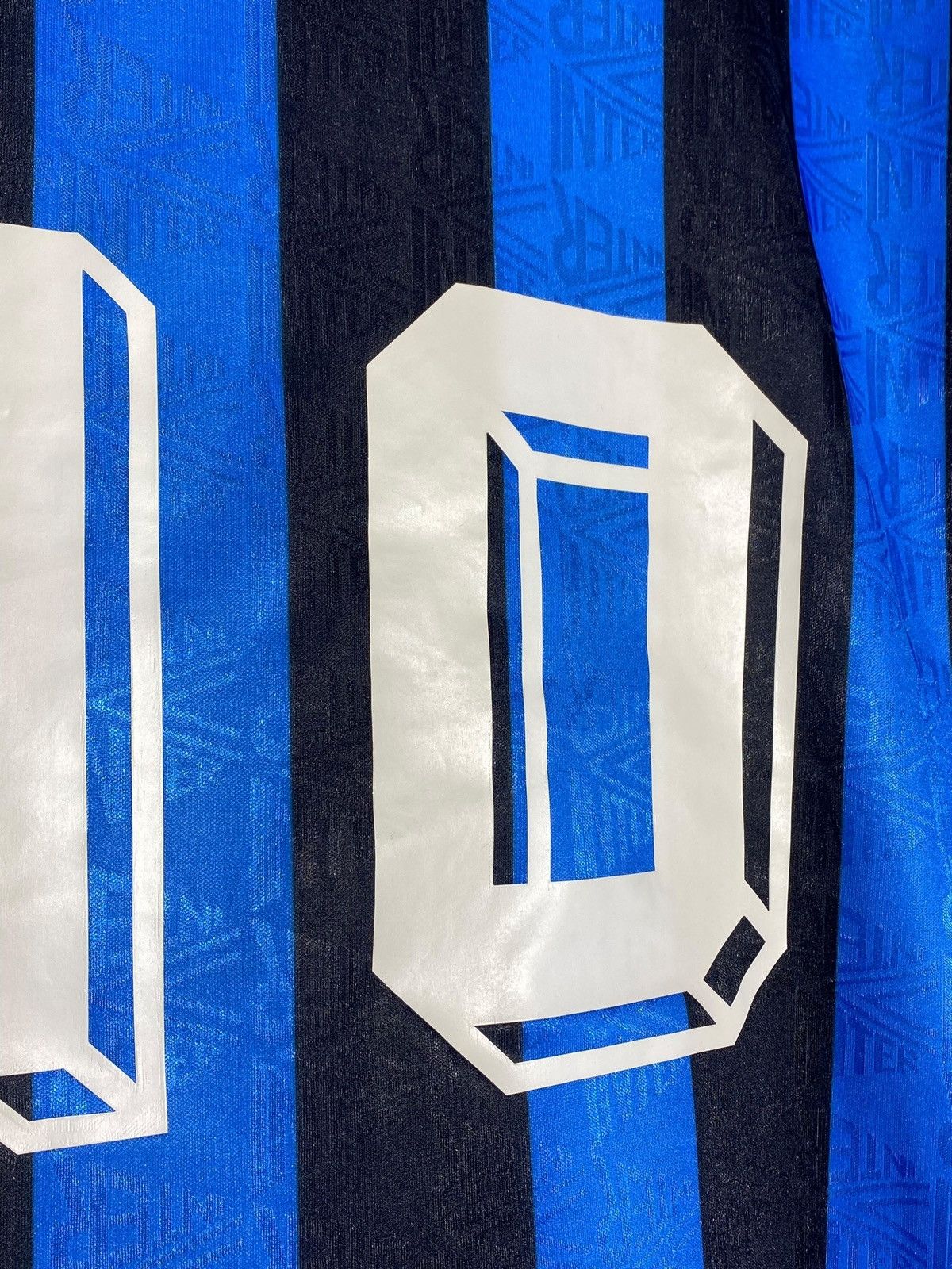 Umbro 🔥 INTER MILAN 1991/92 UMBRO FITGAR JERSEY Y2K ZLATAN CORE Size US XL / EU 56 / 4 - 15 Thumbnail