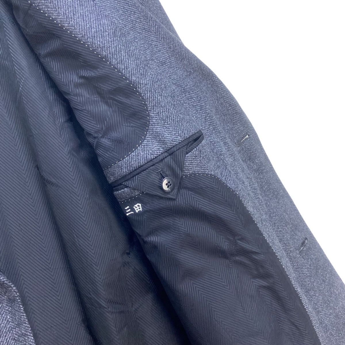 Aquascutum Vintage Aquascutum London Herringbone Wool Long Coat Size US L / EU 52-54 / 3 - 11 Thumbnail