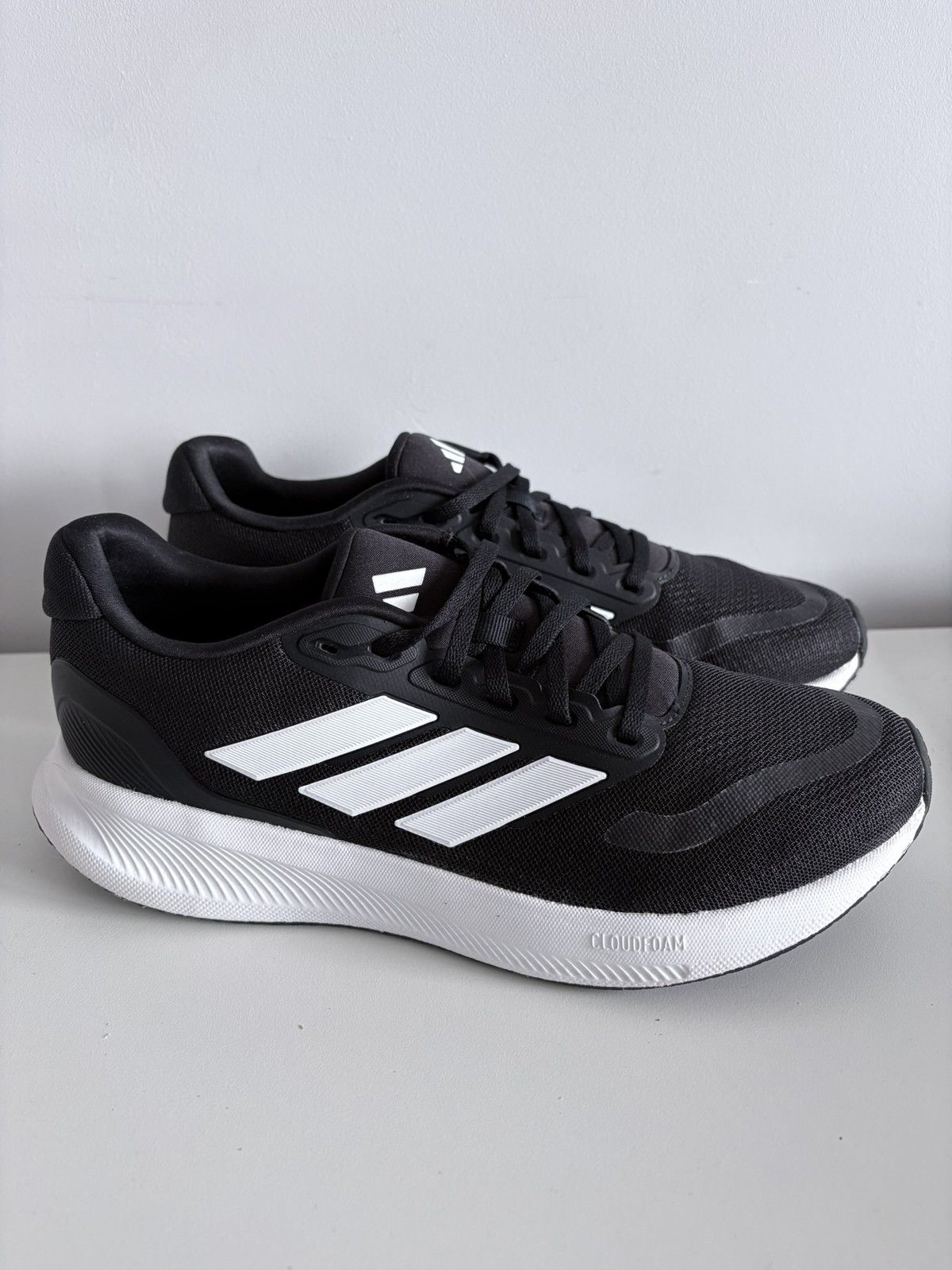 Adidas Adidas Runfalcon Cloudfoam black men's size 42 Size US 9 / EU 42 - 3 Thumbnail