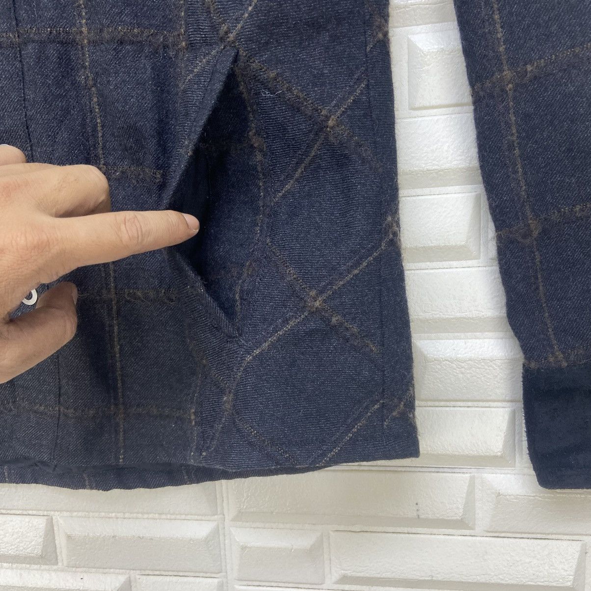 Japanese Brand Japanese Streetwear Rawlife Wool + Cowhide Riri Zipper Size US XS / EU 42 / 0 - 10 Thumbnail