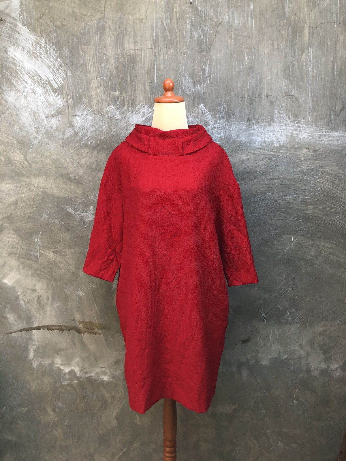Cop Copine Cop Copine Red Midi Dress Size XS / US 0-2 / IT 36-38 - 1 Thumbnail