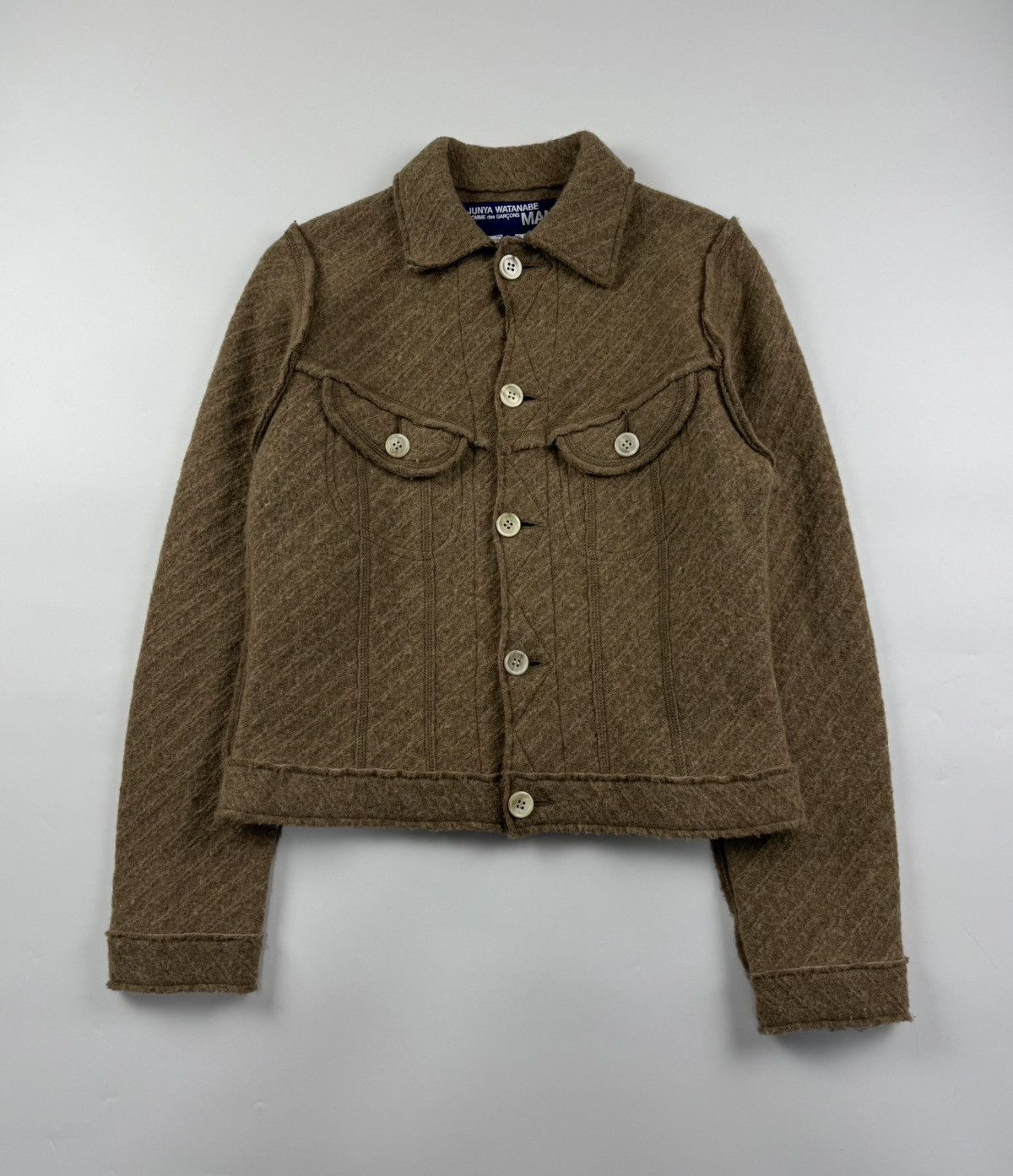 Junya Watanabe Junya Watanabe F/W’03 Alpaca Wool Jacket Size US S / EU 44-46 / 1 - 3 Thumbnail