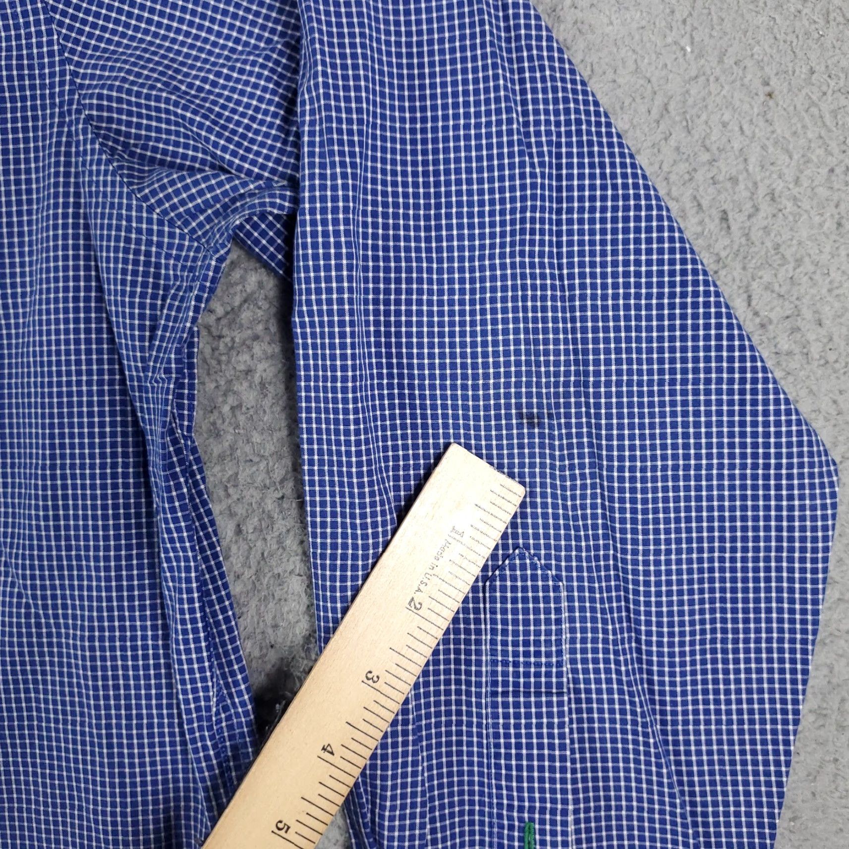 Tommy Hilfiger Tommy Hilfiger Shirt Mens XL Blue Check Button-Up Long Sleeve Casual Dressy Button-Down Modern Preppy Mens XL Blue Check Shirt Size US XL / EU 56 / 4 - 4 Thumbnail