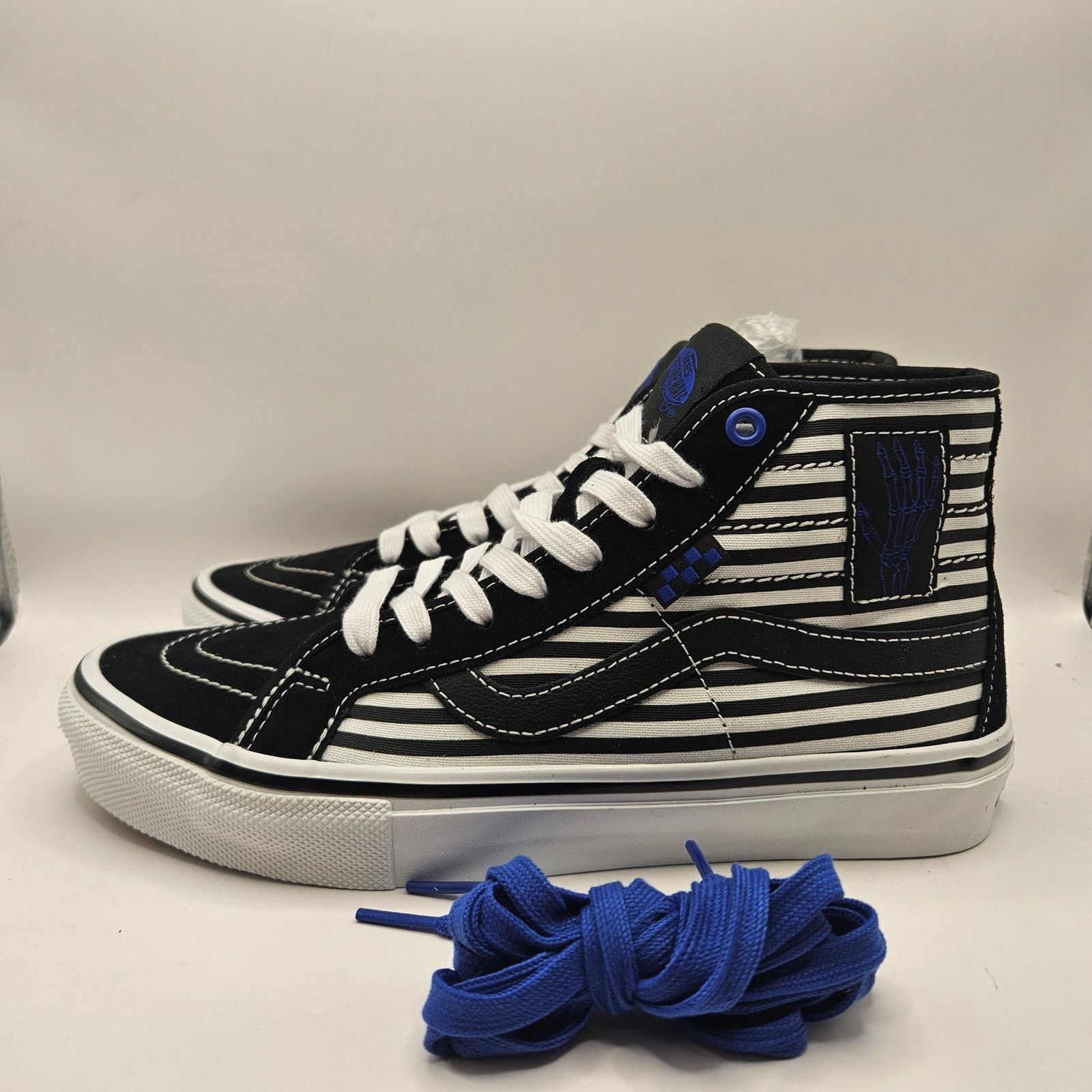 Vans VANS x BREANA GEERING MEN'S 7.5 SKATE SK8-Hi DECON BLACK Size US 7.5 / EU 40-41 - 3 Thumbnail