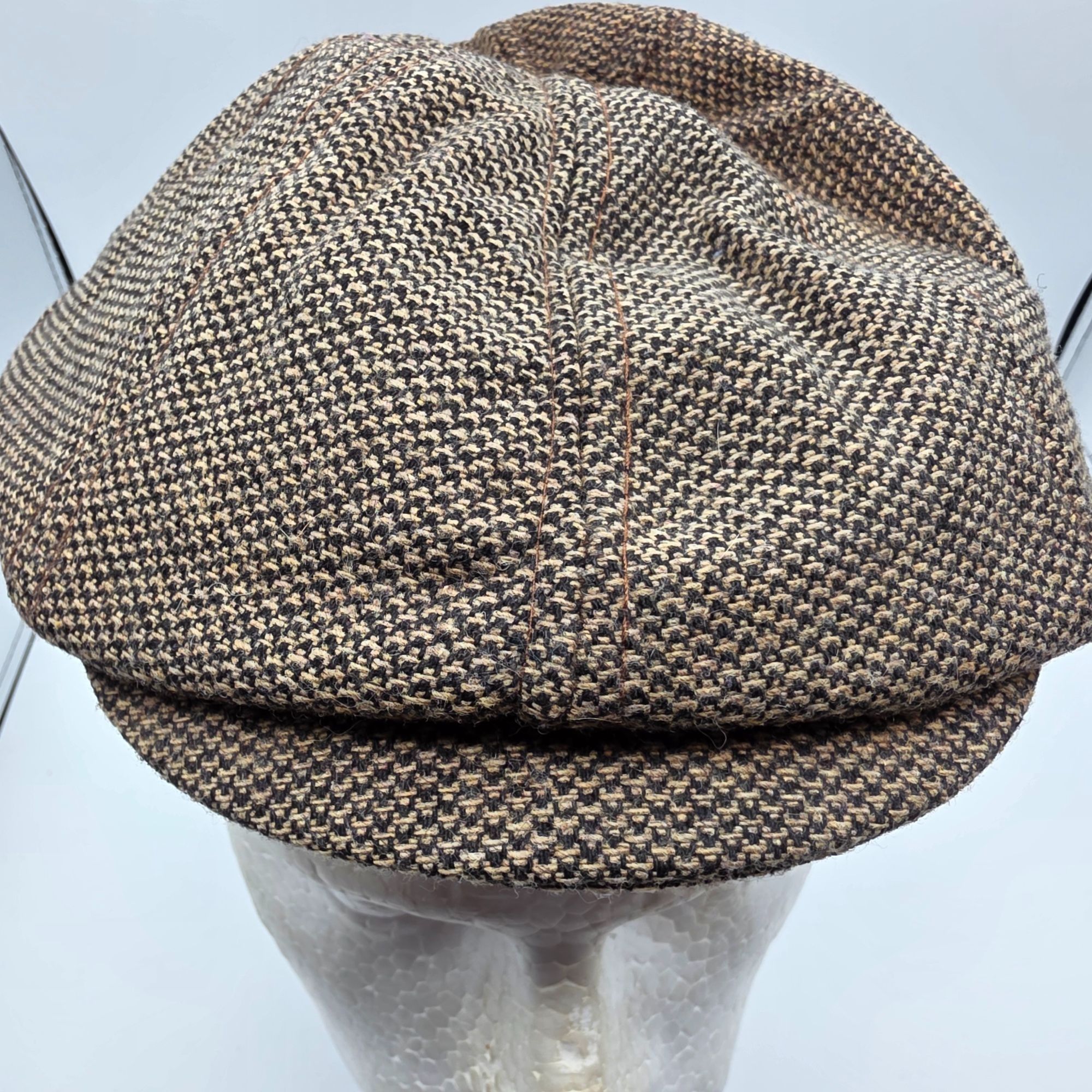 Other Dorfman Pacific Co Adults Large Wool Brown Newsboy Cabbie Ca Size ONE SIZE - 10 Thumbnail