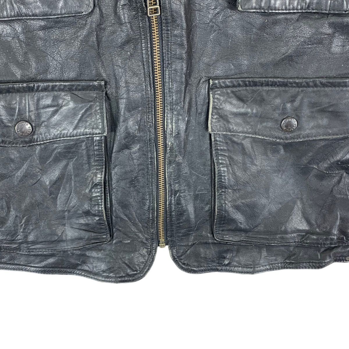 Urban Outfitters VINTAGE URBAN EXPRESS LEATHER VEST JACKET Size US M / EU 48-50 / 2 - 5 Thumbnail