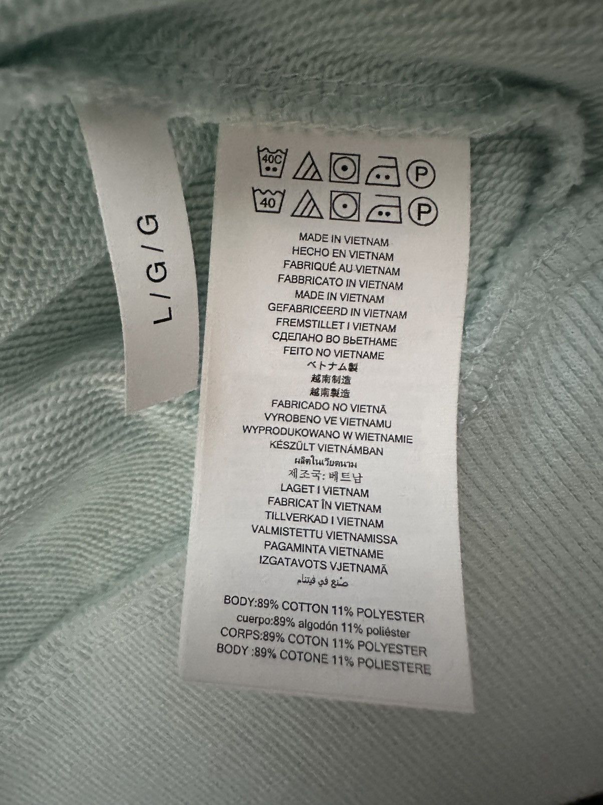 Michael Kors Michael Kors MK Logo Terry Fleece Hoodie Turquoise Tint Size US L / EU 52-54 / 3 - 8 Thumbnail