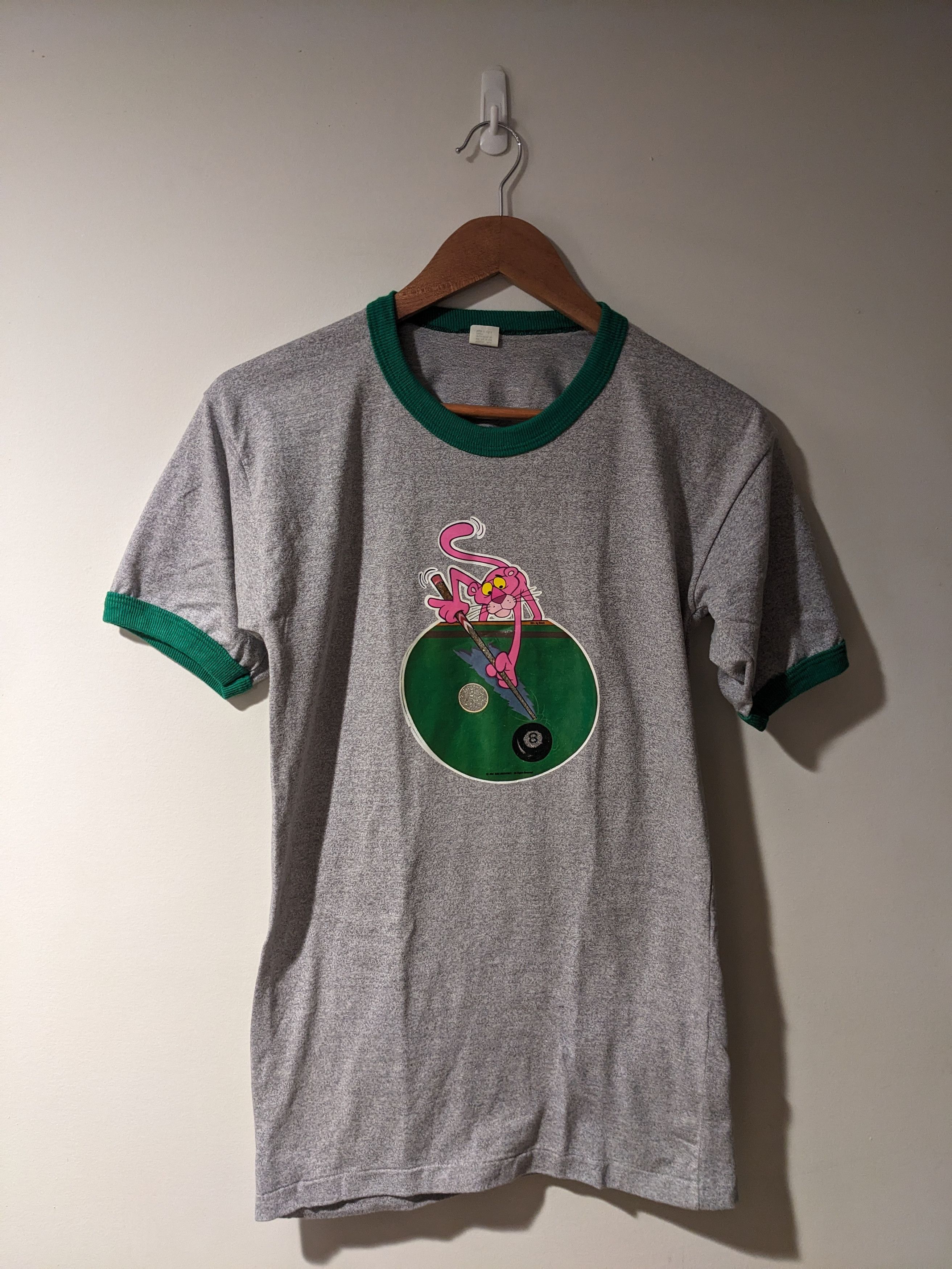 Cartoon Network × Vintage Vintage 1980 Pink Panther Cartoon Network Pool T-Shirt Size US M / EU 48-50 / 2 - 1 Thumbnail